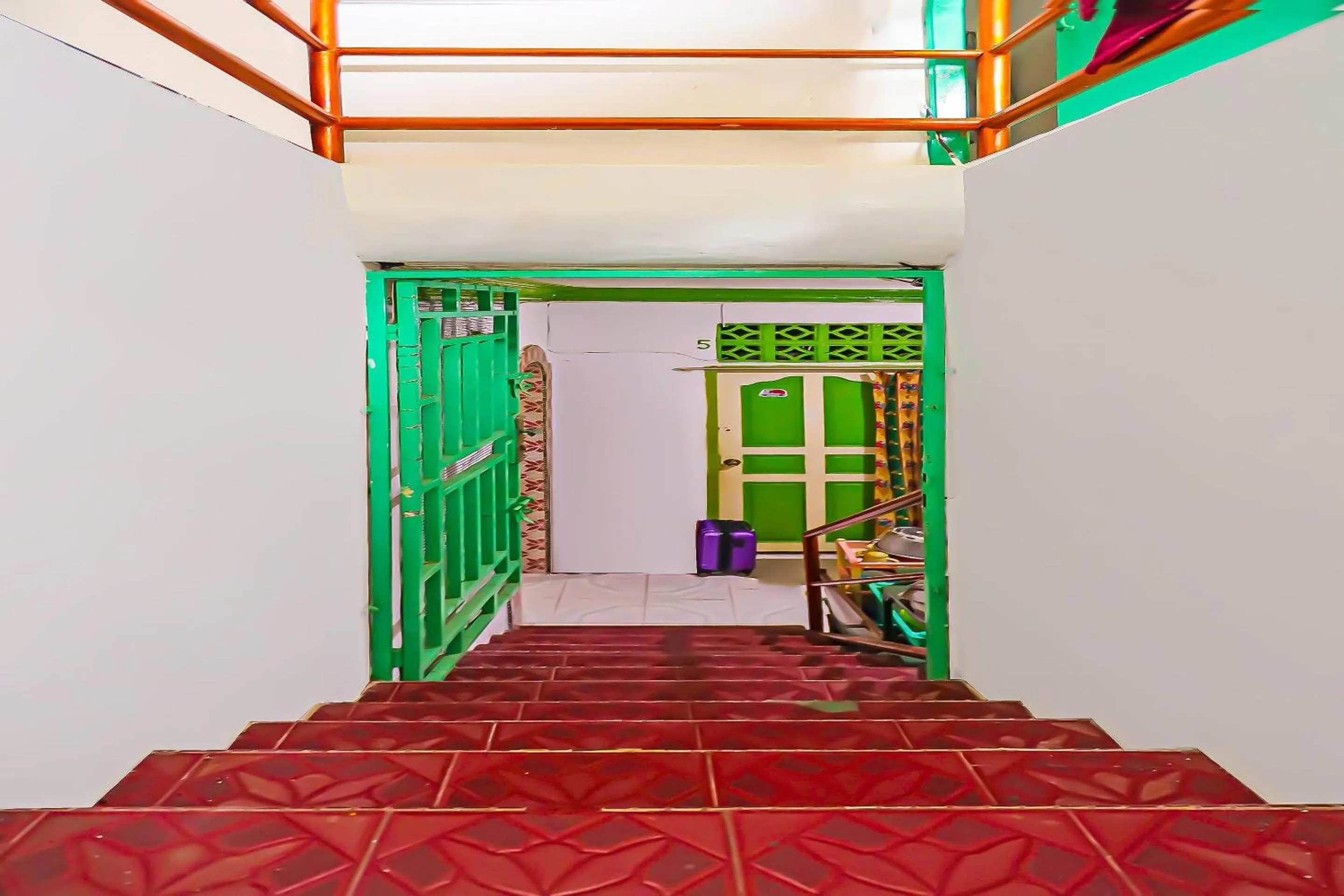 Lobby or reception in Hotel O Paris SyariahNearTempat Makan Pagi Sore Nohil