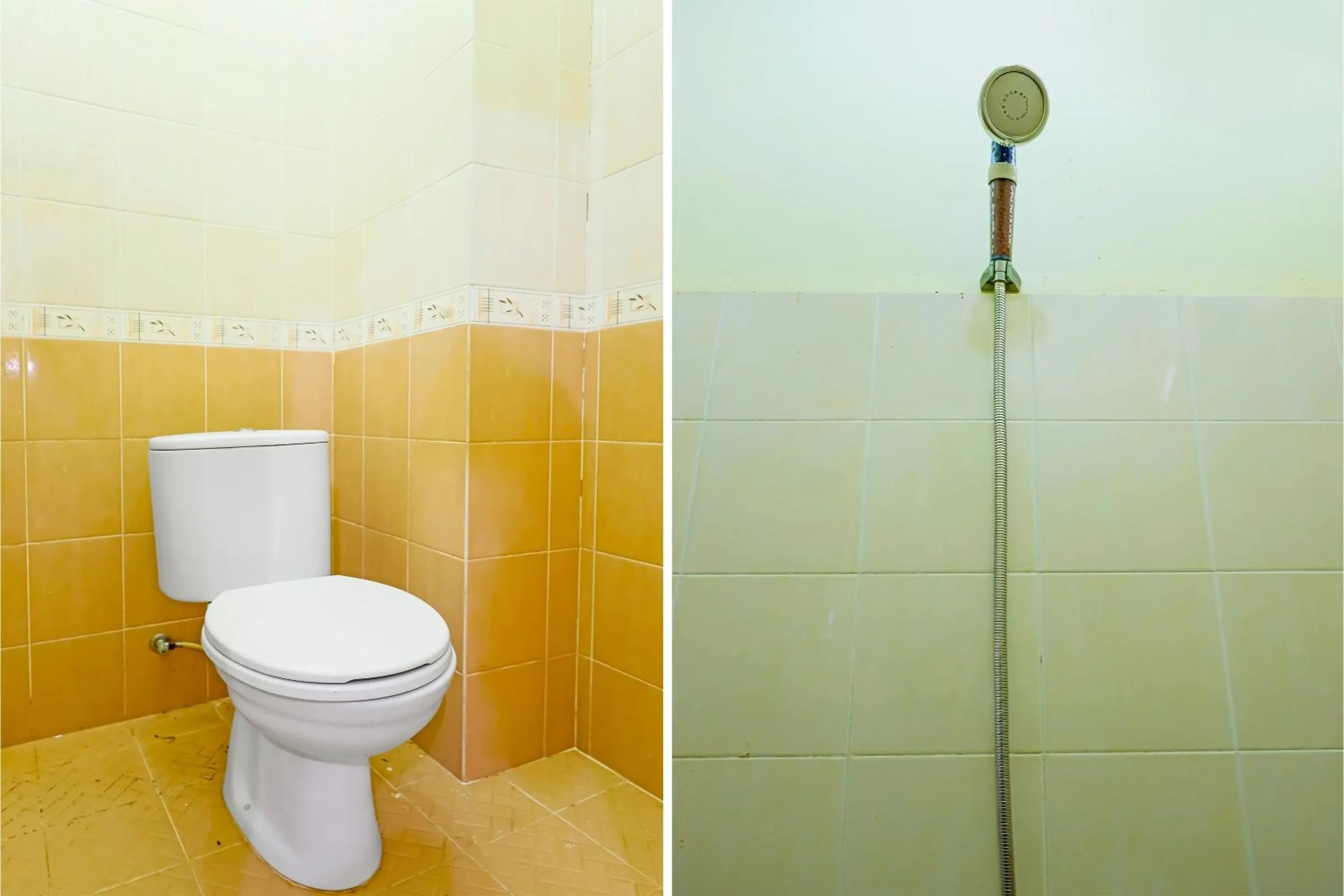 Bathroom in Hotel O Paris SyariahNearTempat Makan Pagi Sore Nohil