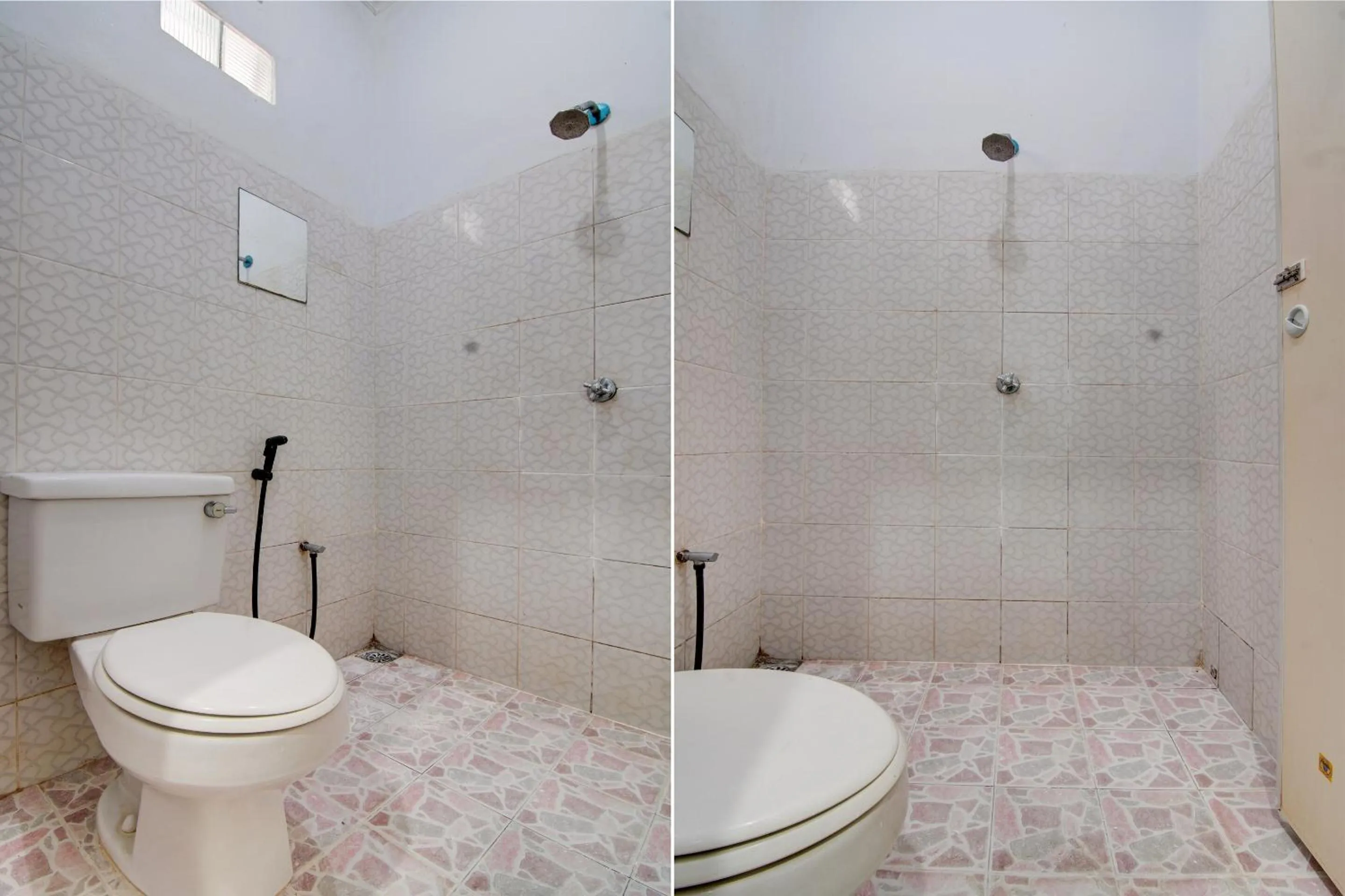 Bathroom in Hotel O Raya Guest House Syariah