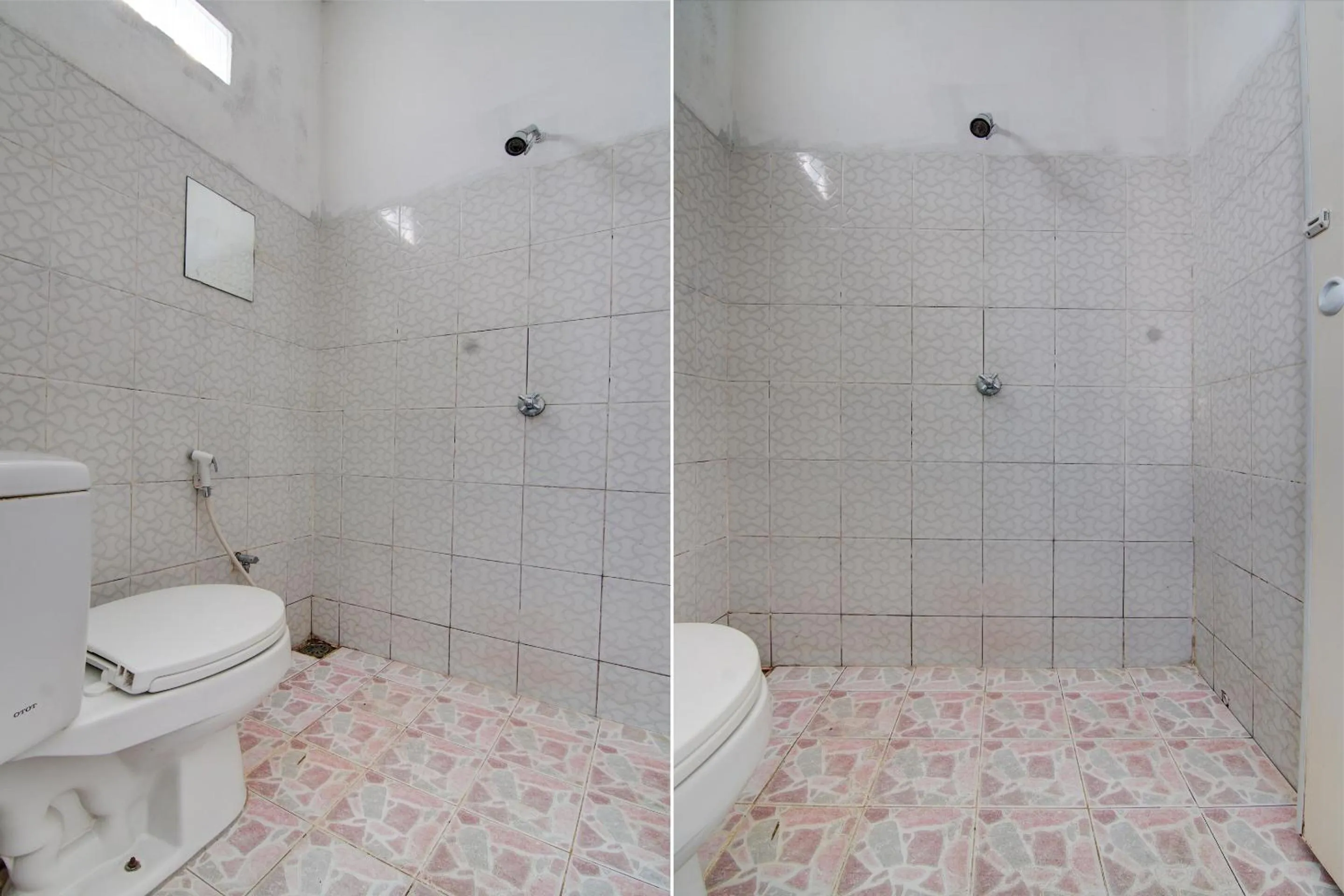 Bathroom in Hotel O Raya Guest House Syariah