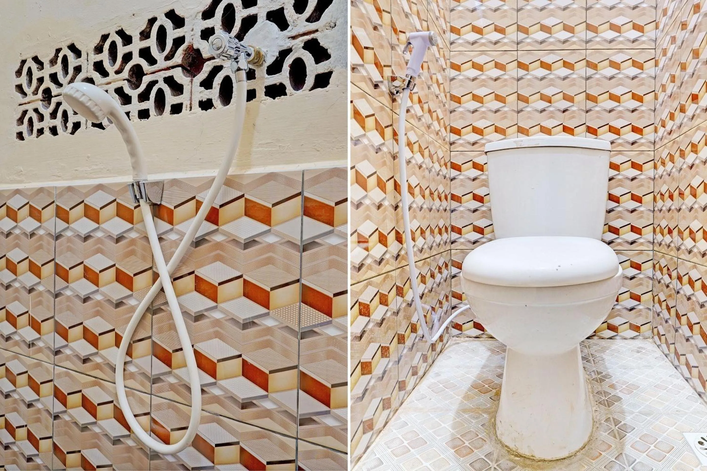 Bathroom in OYO 92871 Ciparay Residence