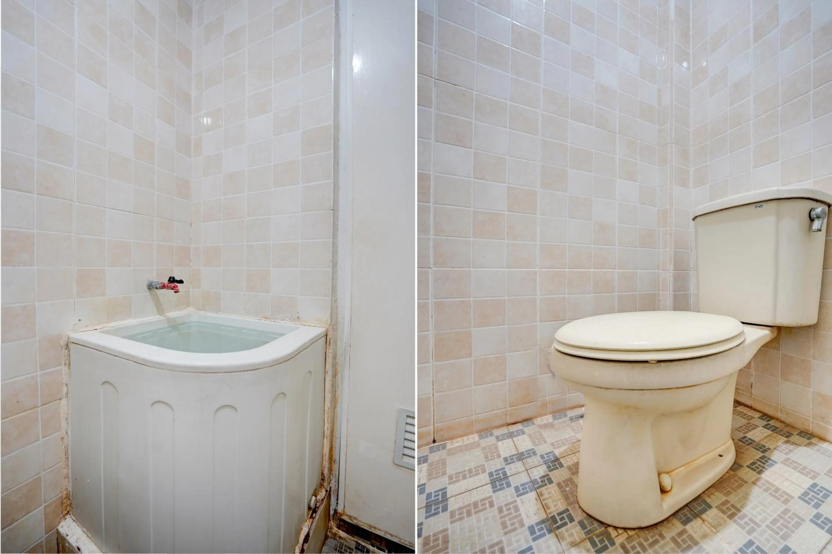 Bathroom in Hotel O Senja Syariah