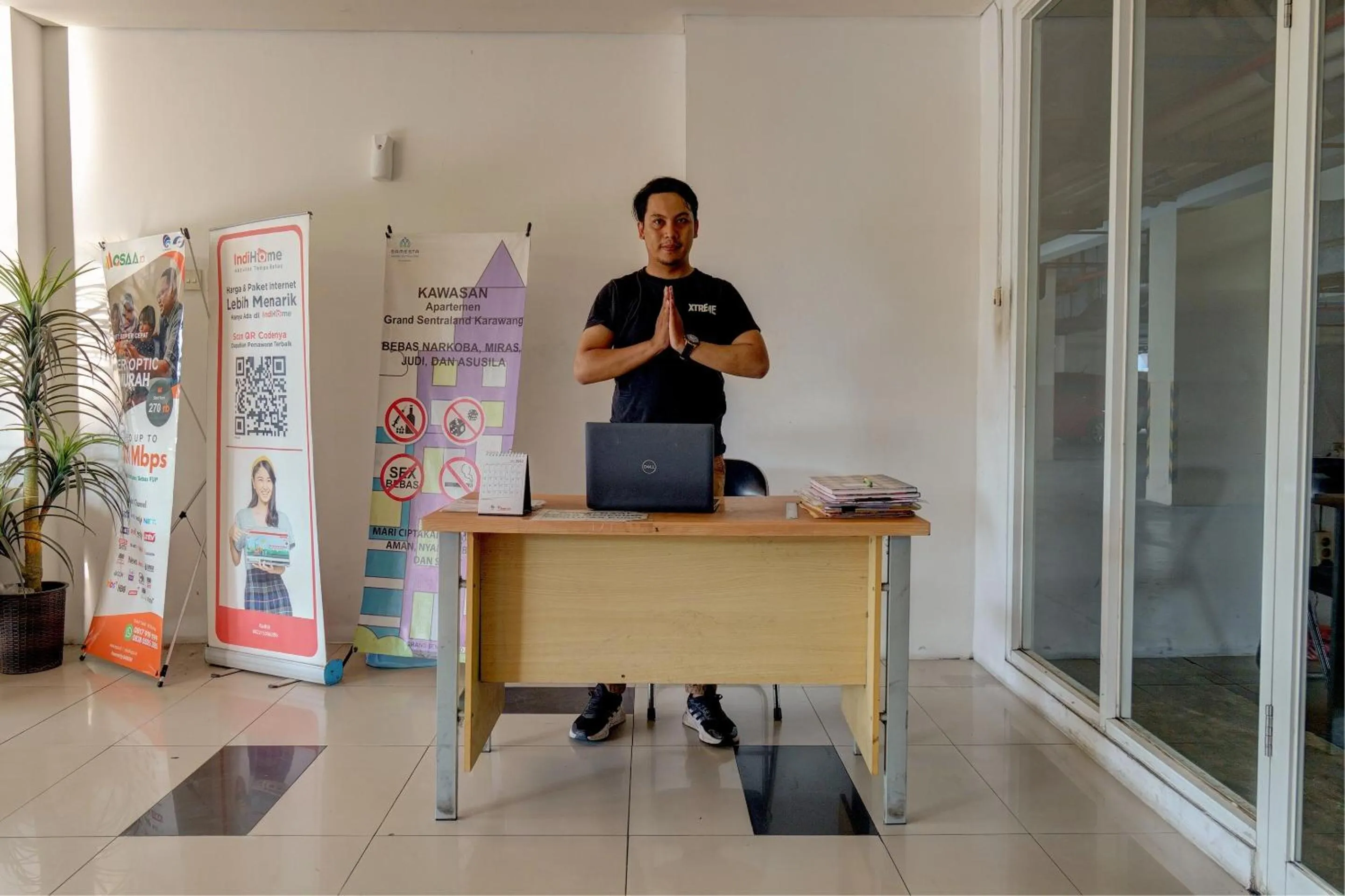 Lobby or reception in Collection O 92870 Apartement Grand Sentraland Karawang By Ipul