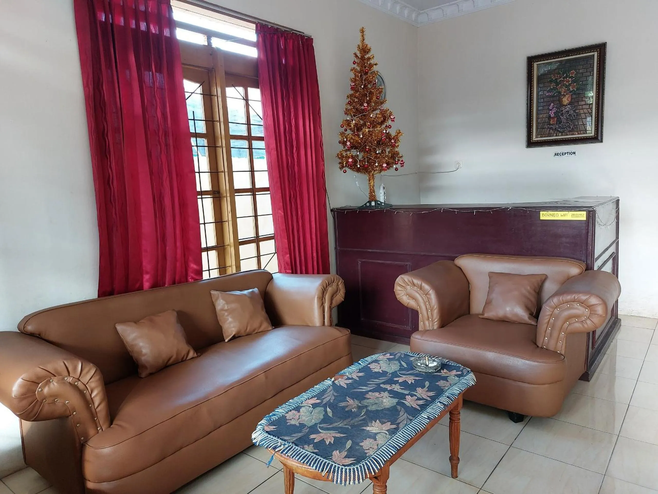 Lobby or reception in OYO 92880 Wisma Nusantara