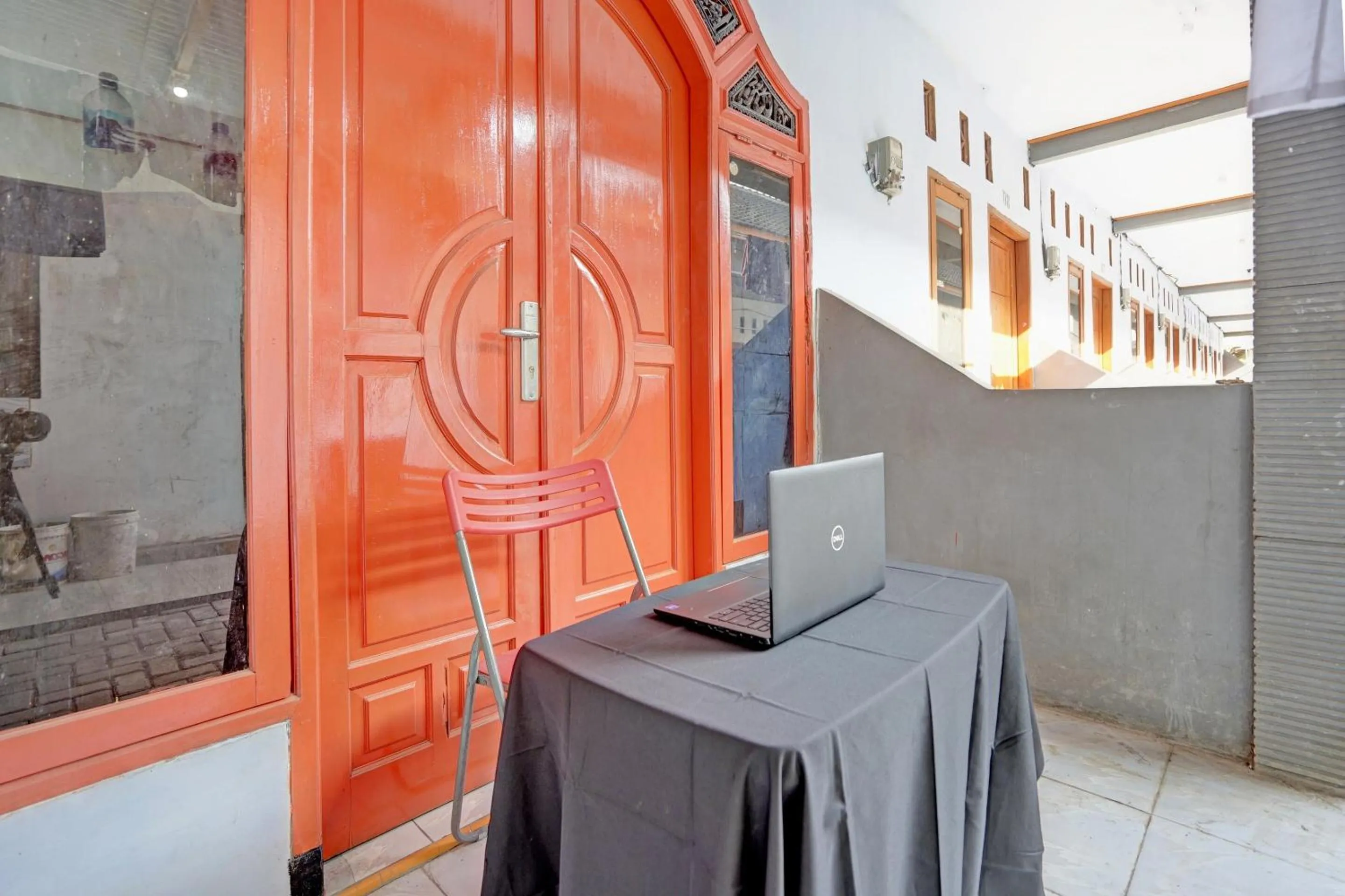 Lobby or reception in Hotel O Surya Indah Homestay Syariah