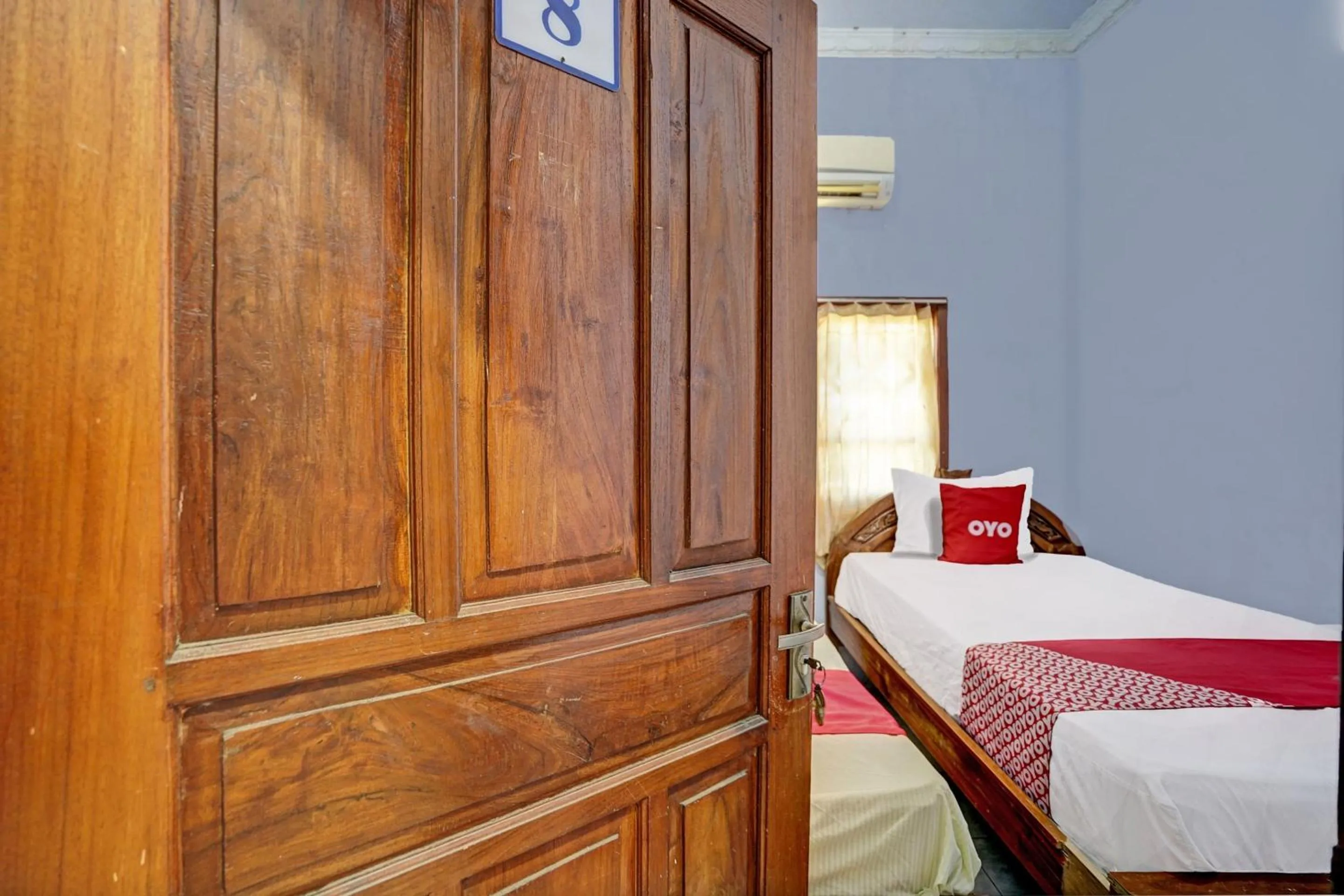 Bedroom, Bed in OYO 92903 Barokah Hotel Syariah