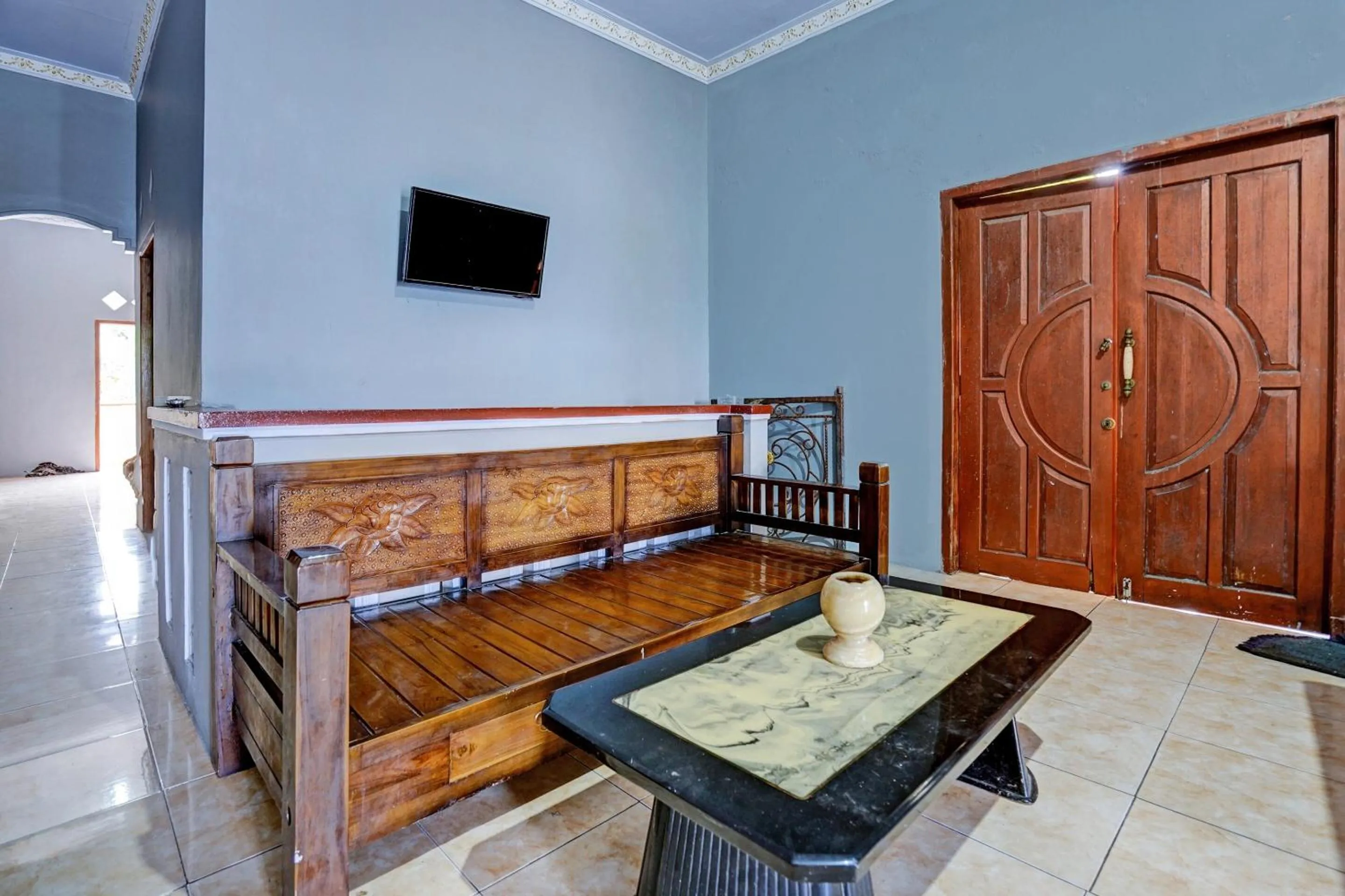 Lobby or reception, Bed in OYO 92903 Barokah Hotel Syariah