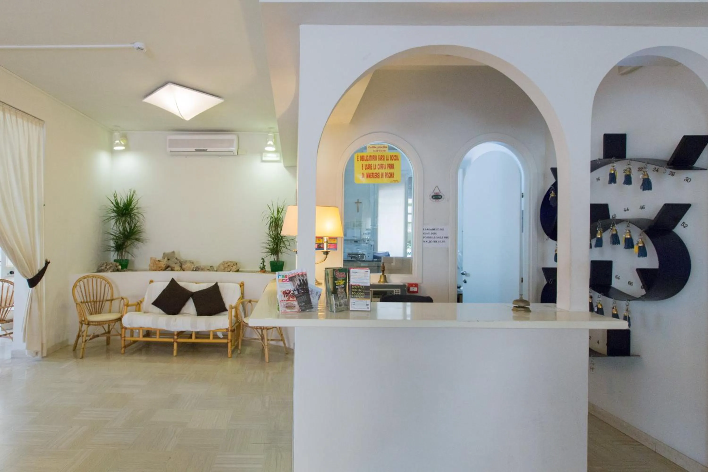 Communal lounge/ TV room in Hotel New York