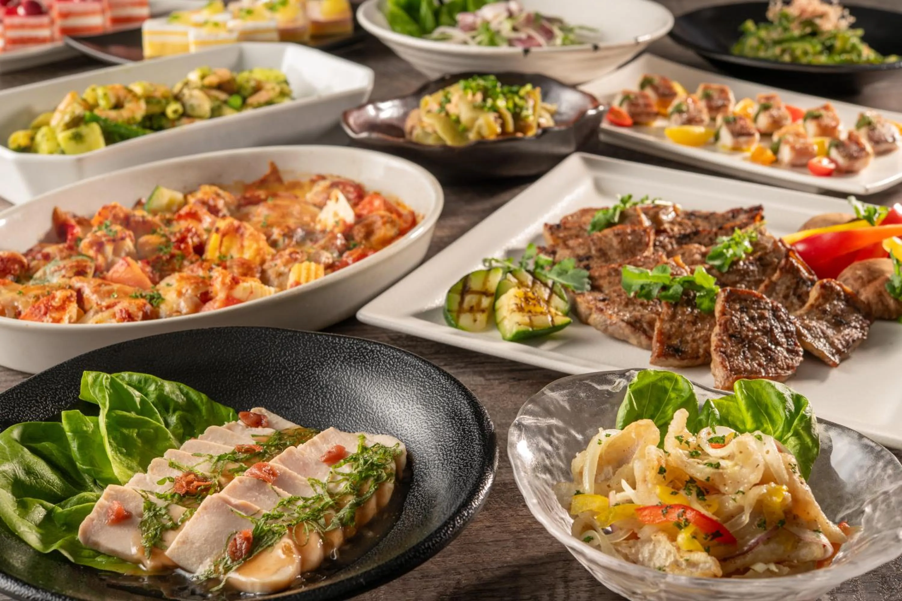 Food and drinks in KAMENOI HOTEL Kusatsu Yubatake