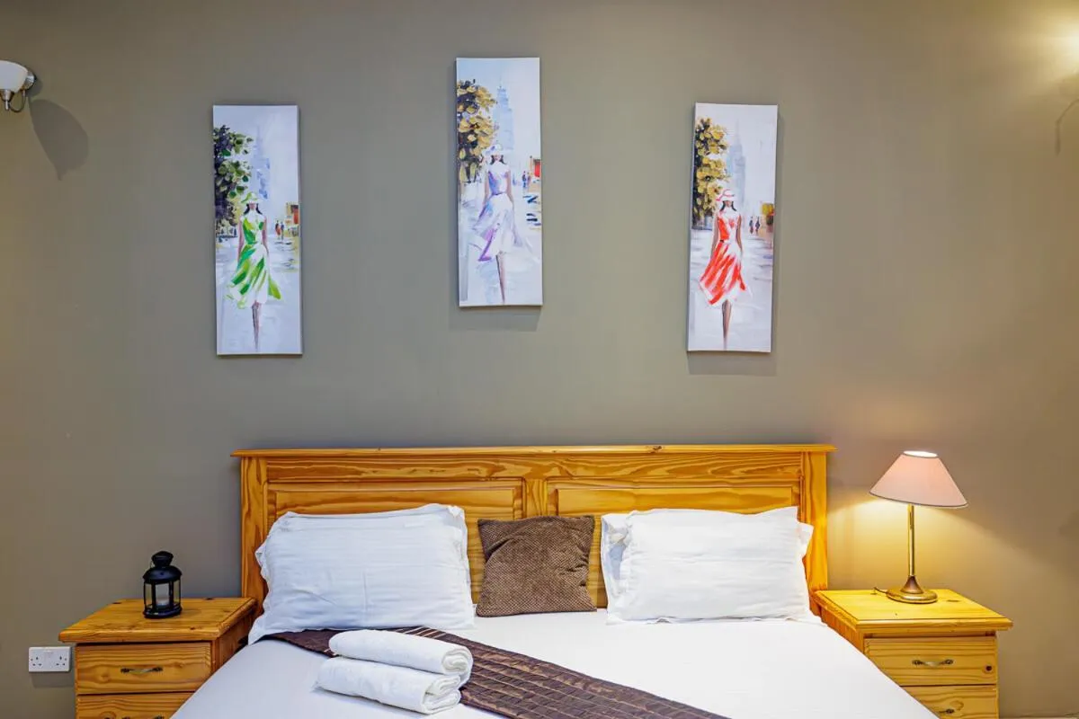 Bed in Ocean Villa Heights