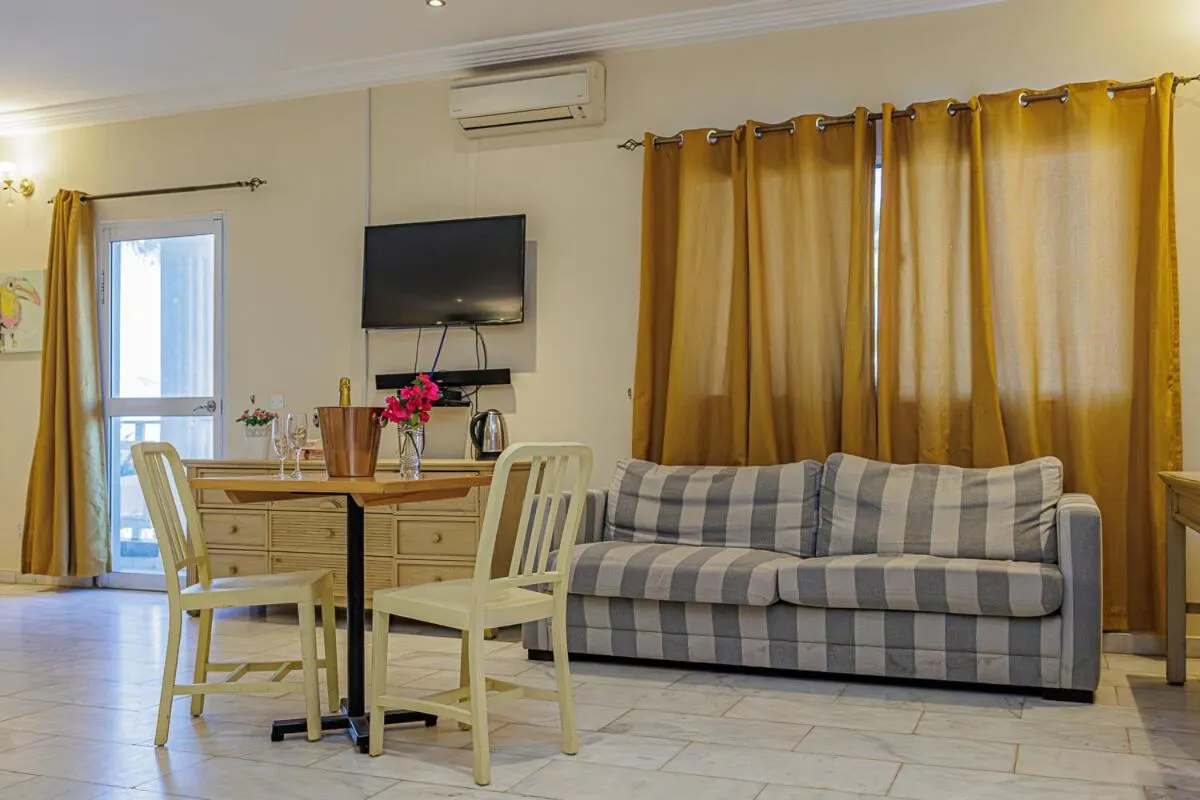 Seating area in Ocean Villa Heights