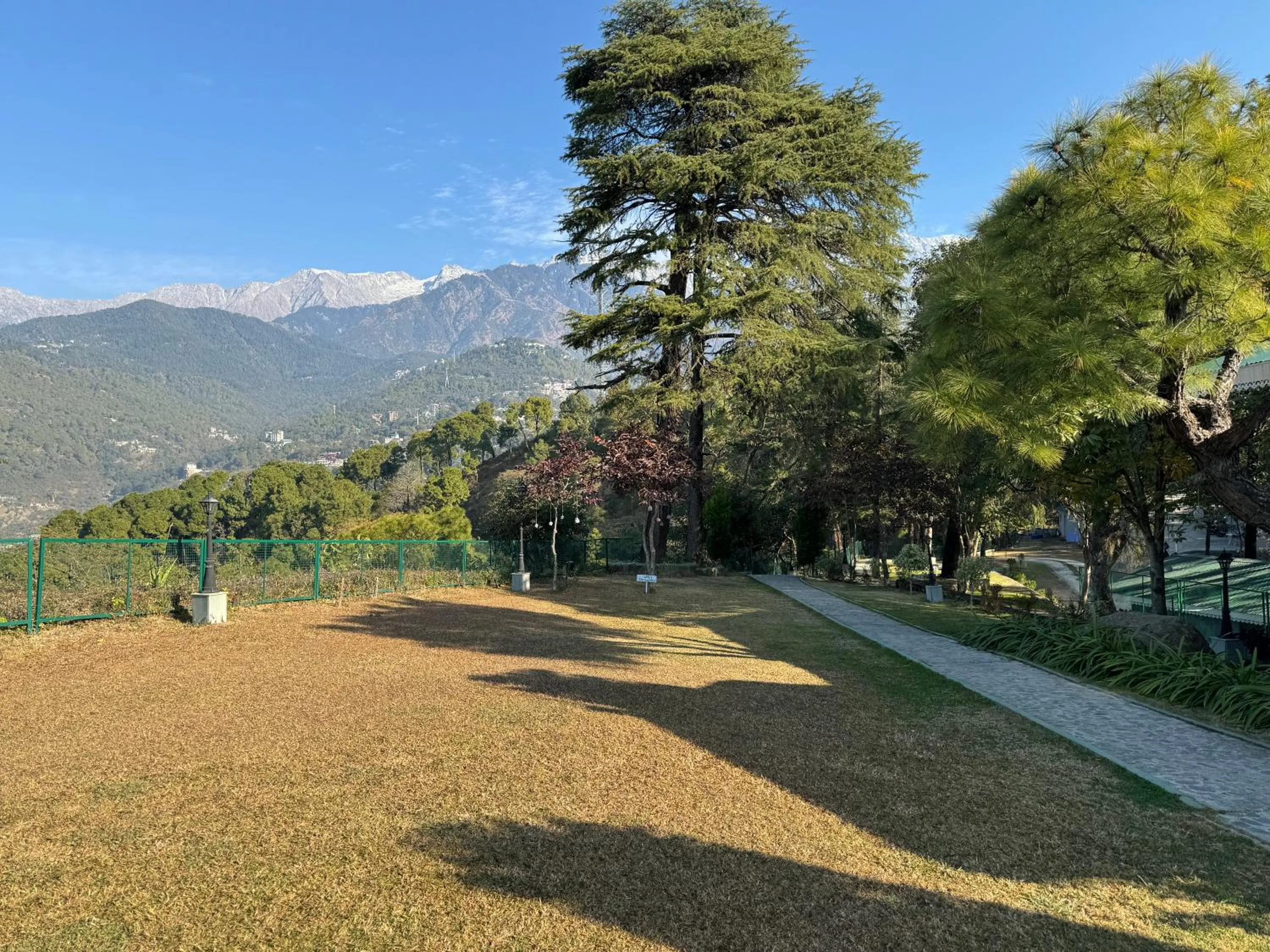 Children play ground in Brij Anayra Dharamshala - A Himalayan Luxury Retreat