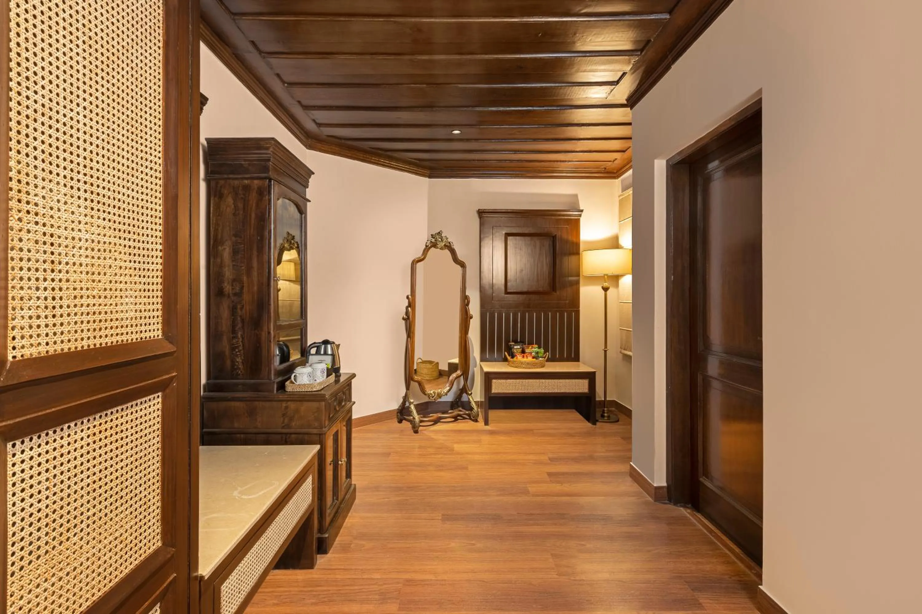 Living room in Brij Anayra Dharamshala - A Himalayan Luxury Retreat