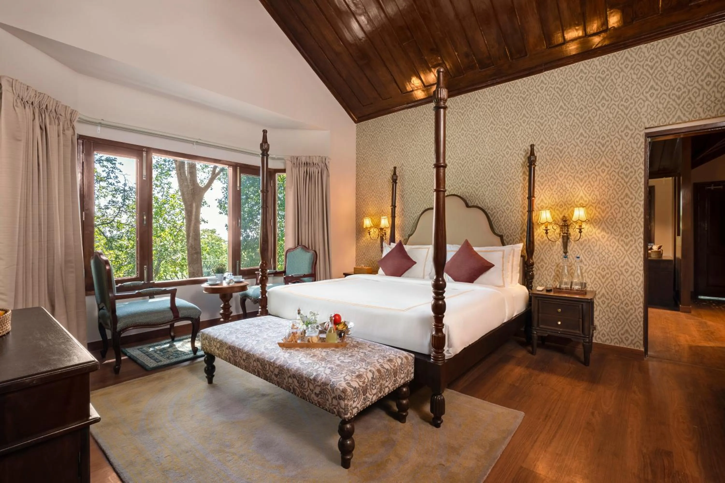 Bedroom, Bed in Brij Anayra Dharamshala - A Himalayan Luxury Retreat