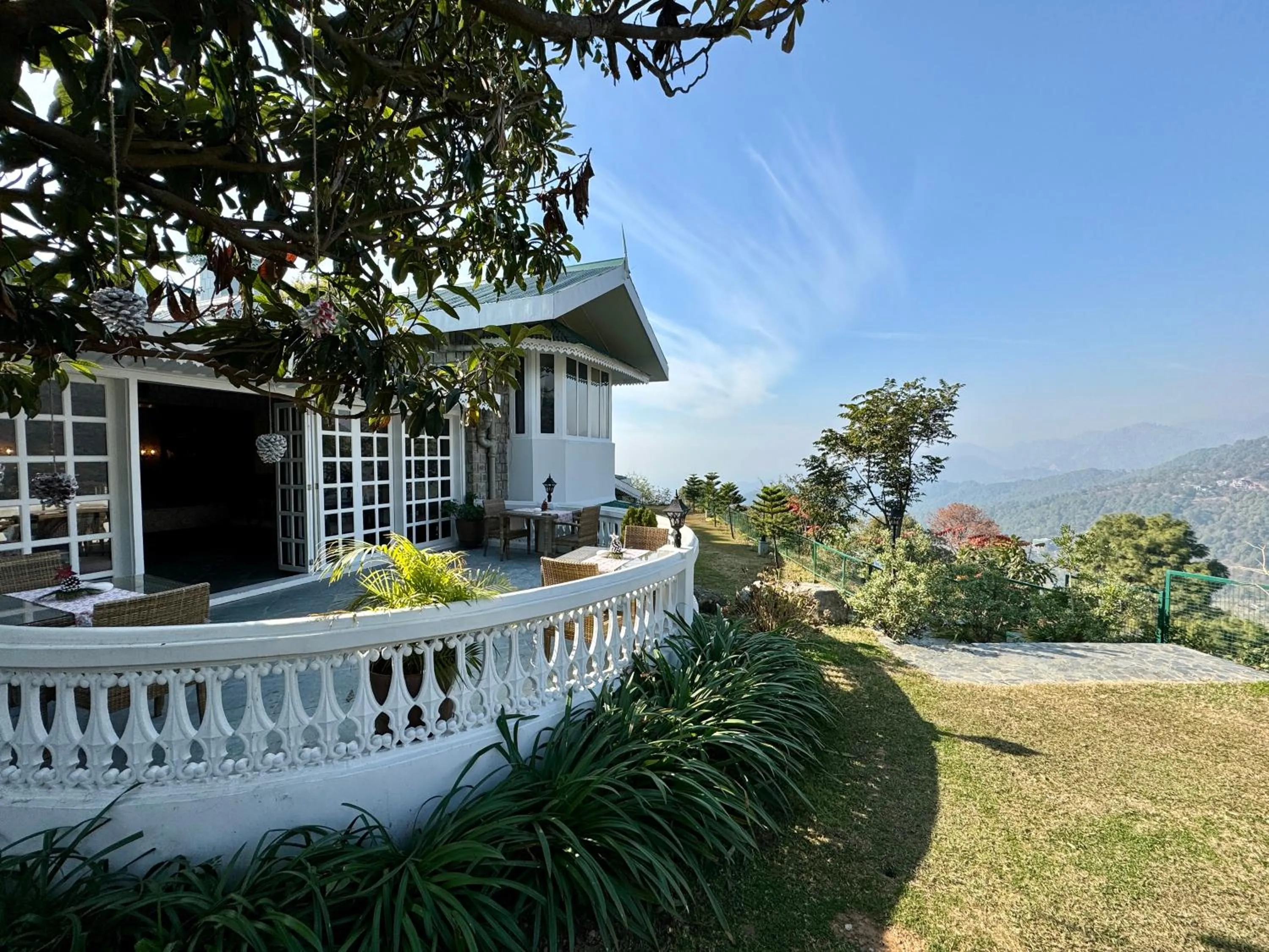 Facade/entrance in Brij Anayra Dharamshala - A Himalayan Luxury Retreat