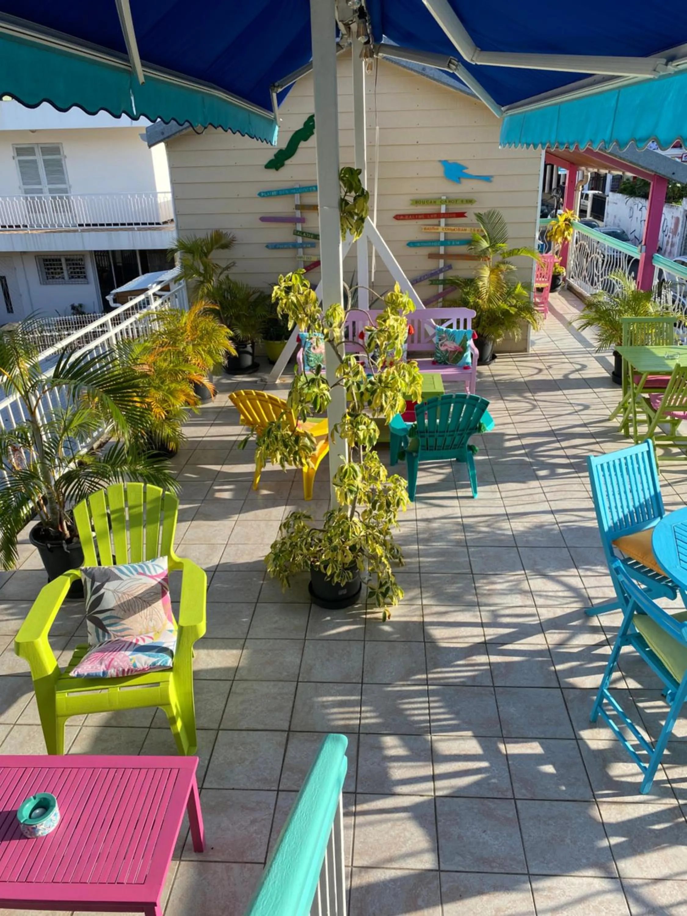 Patio in Hotel De la Plage