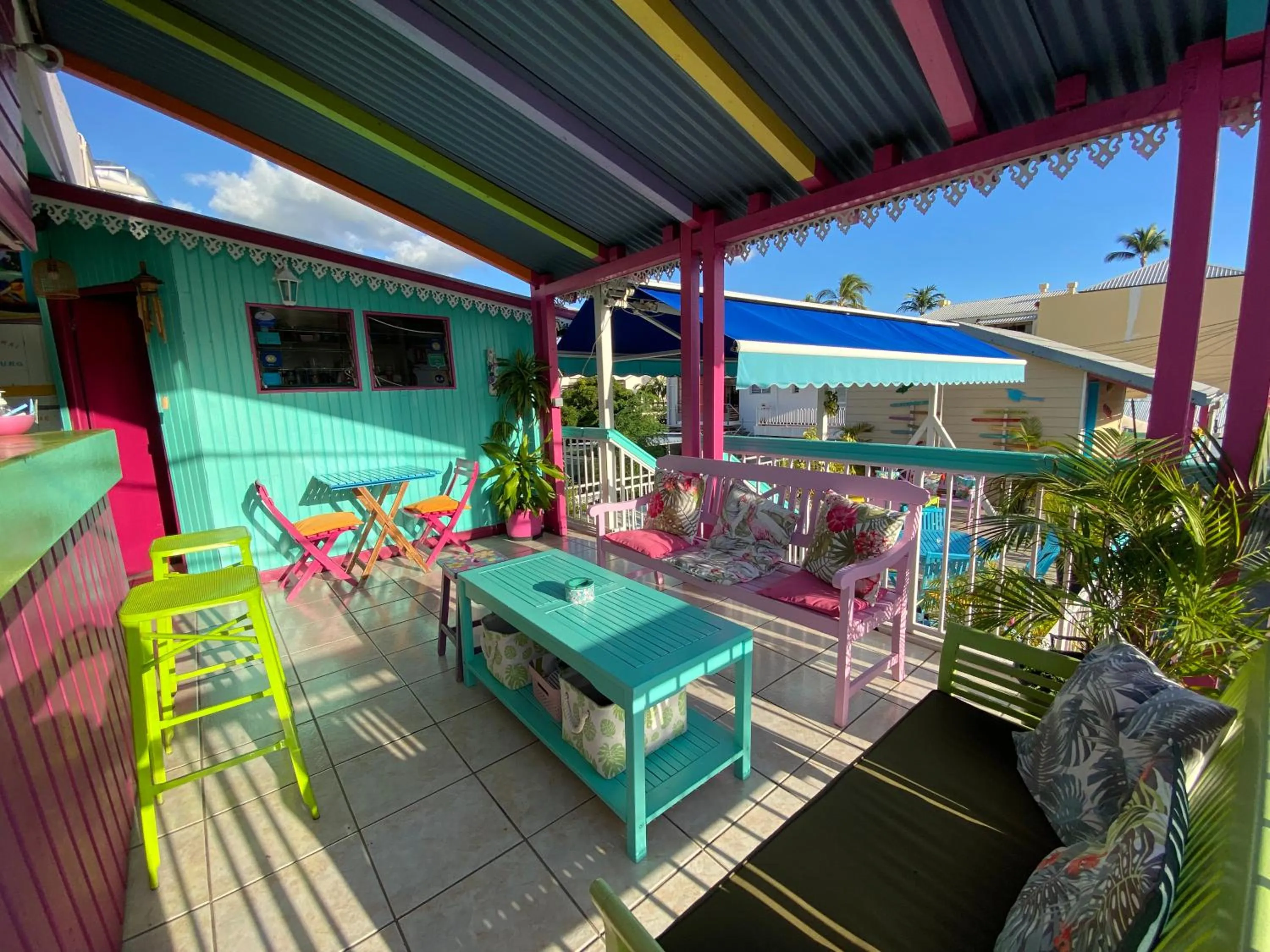 Patio in Hotel De la Plage
