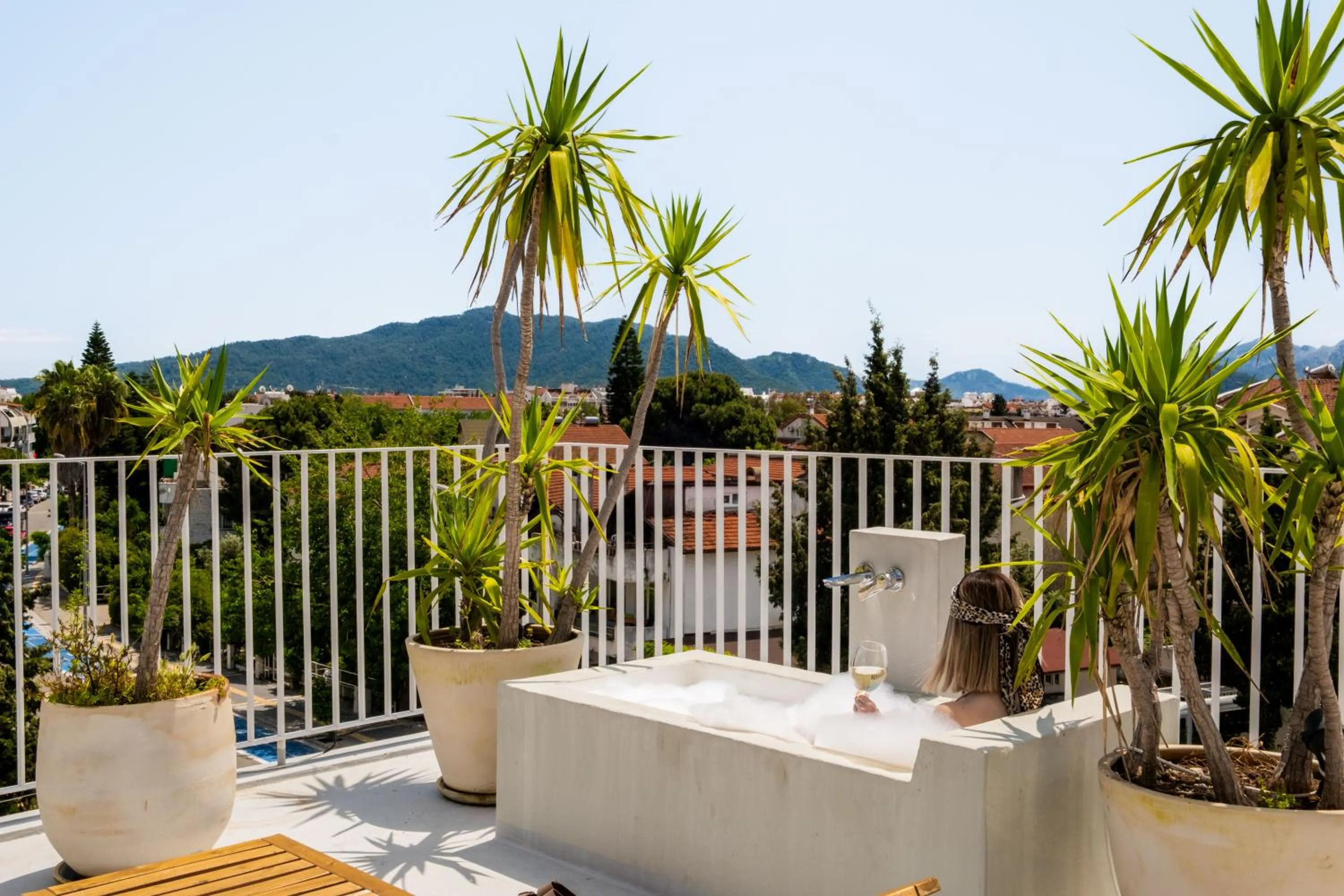 Balcony/Terrace in House Of Marmaris