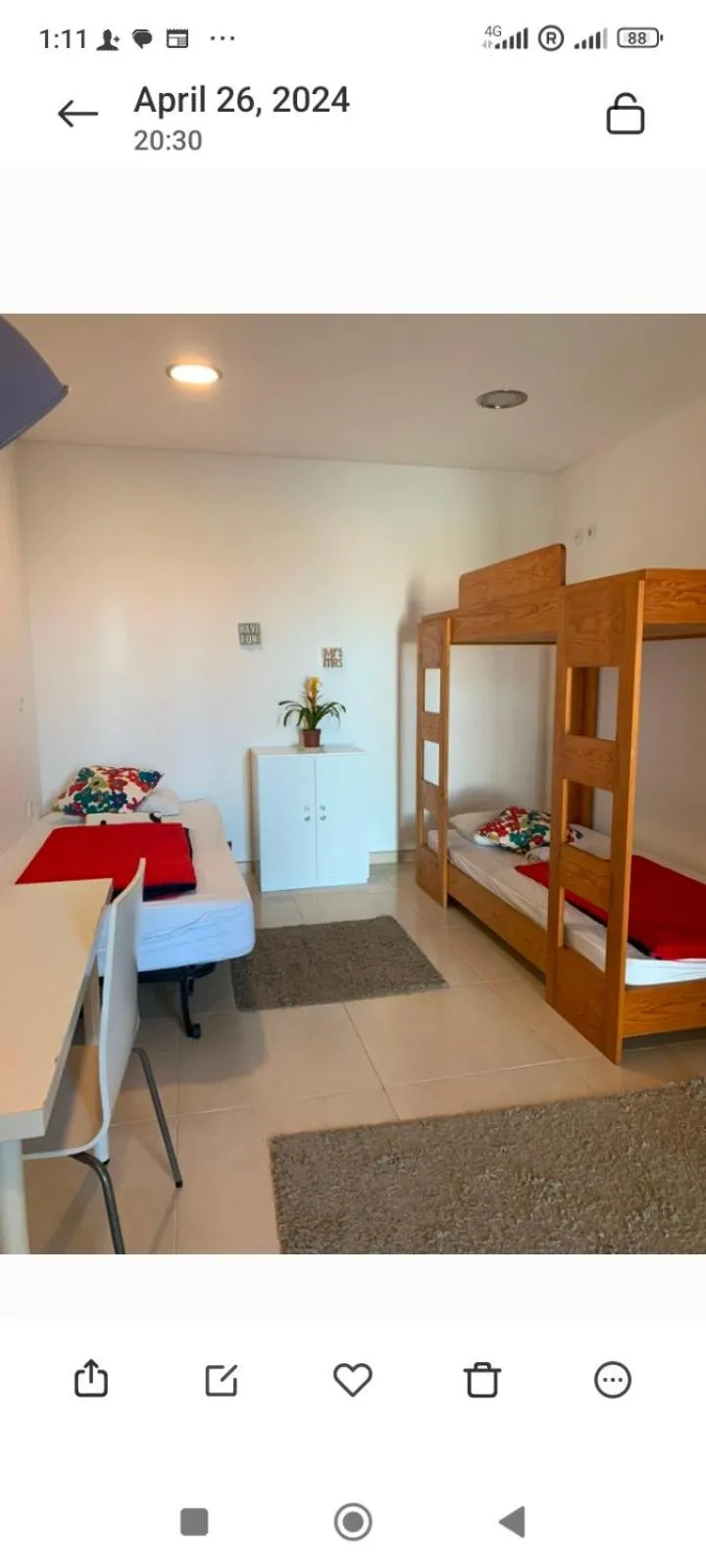 Bed in Arthouse Surf Ericeira