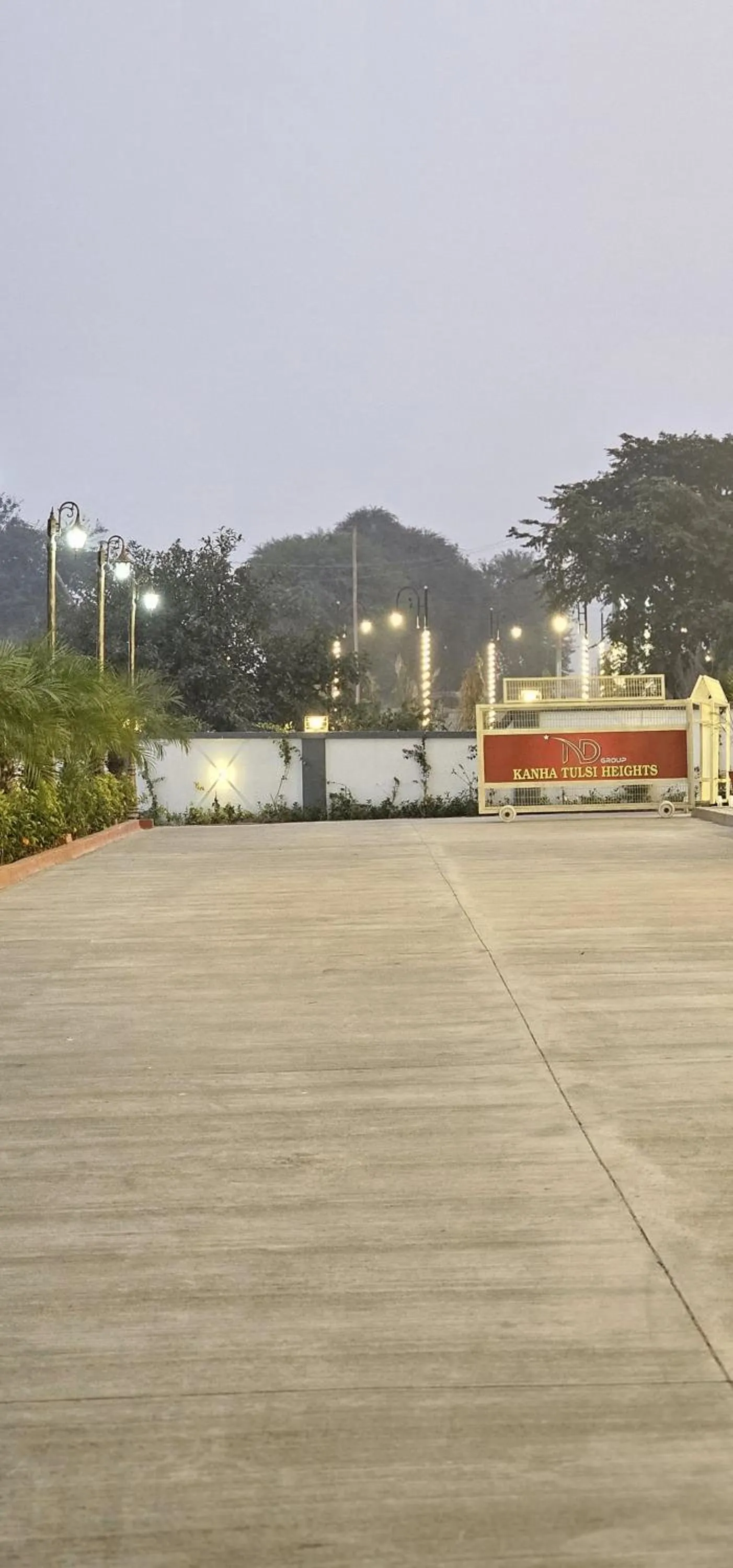 Parking in The Grand ND Resort- Kanha Tulsi Heights Behind Prem Mandir