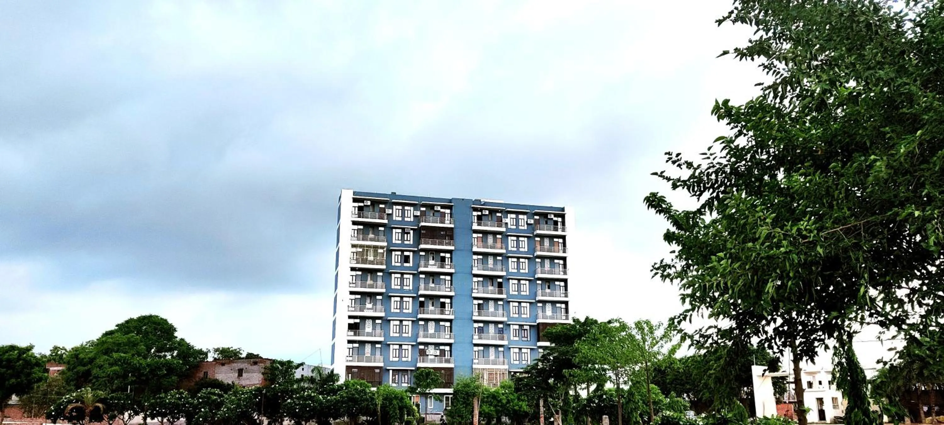 Property building in The Grand ND Resort- Kanha Tulsi Heights Behind Prem Mandir