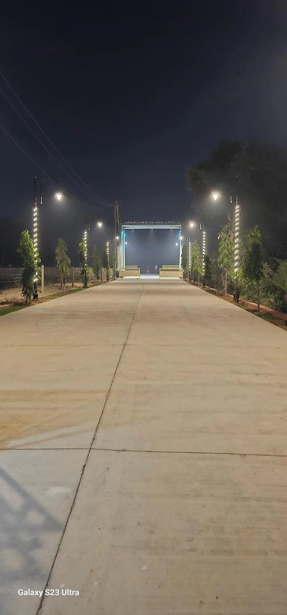 Night in The Grand ND Resort- Kanha Tulsi Heights Behind Prem Mandir