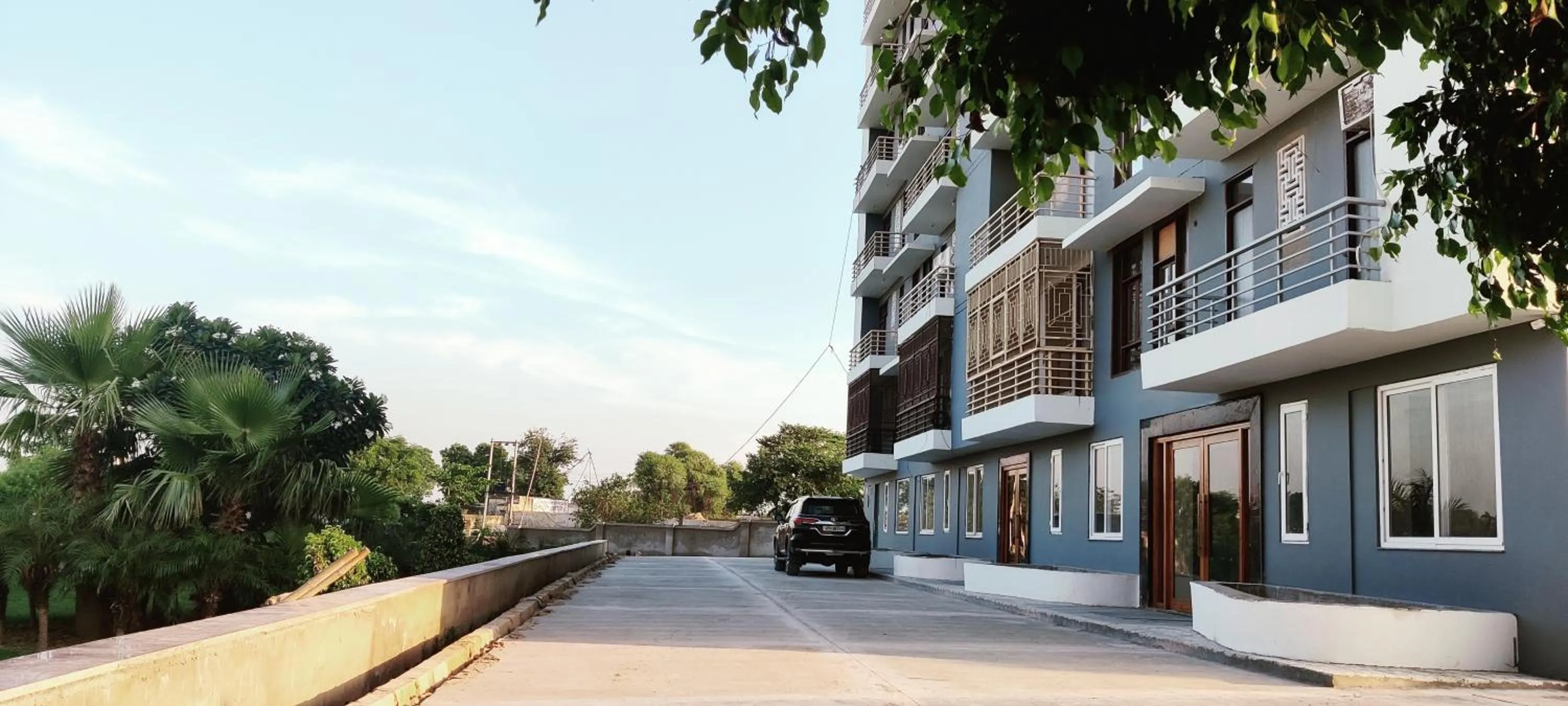 Property building in The Grand ND Resort- Kanha Tulsi Heights Behind Prem Mandir