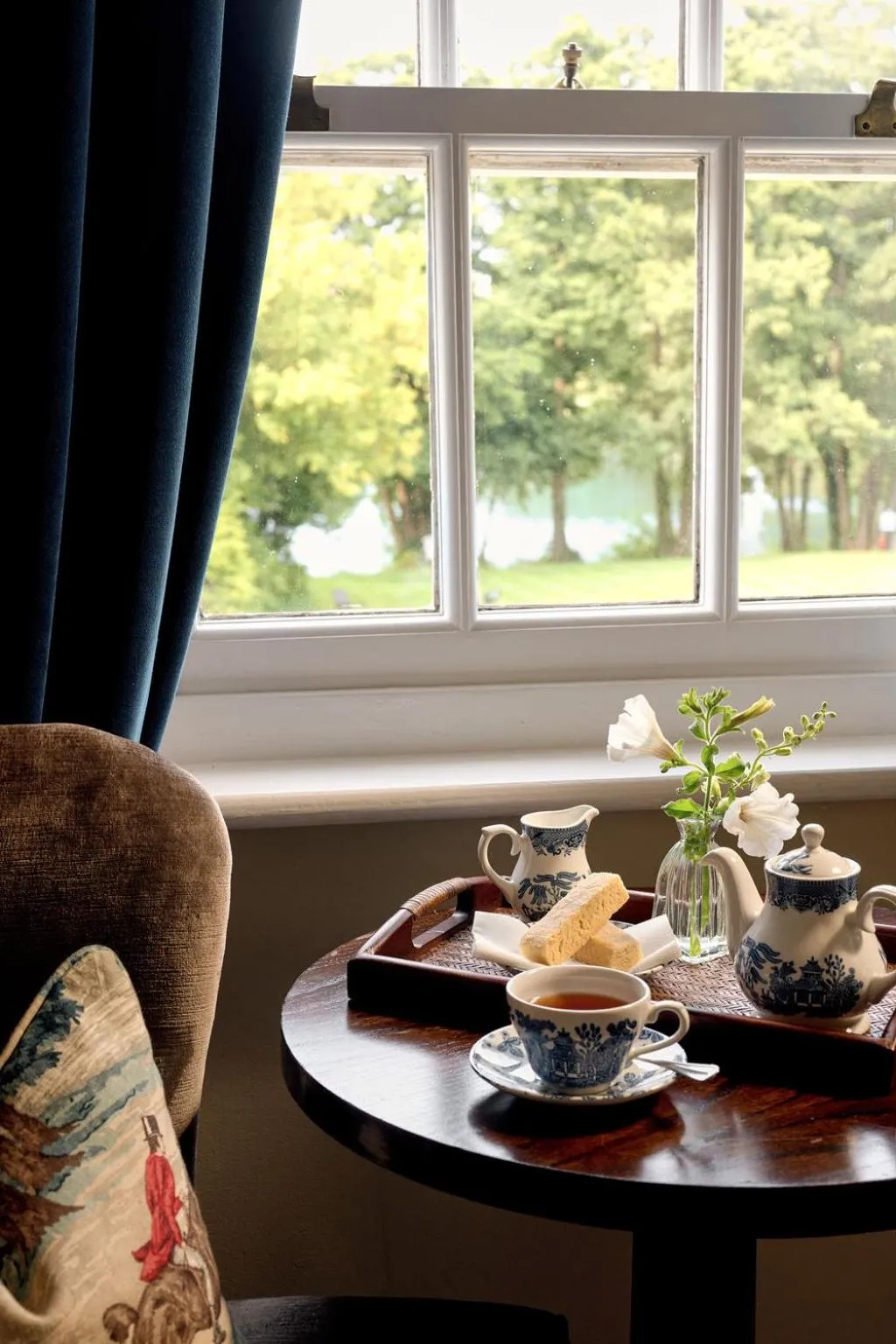 Bedroom in Chilston Park Hotel