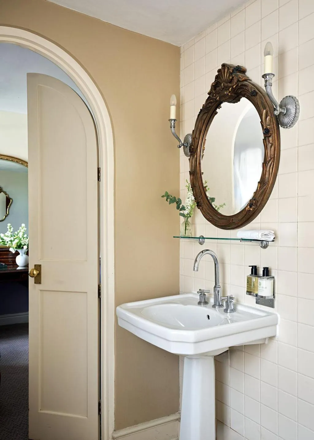 Bathroom in Chilston Park Hotel
