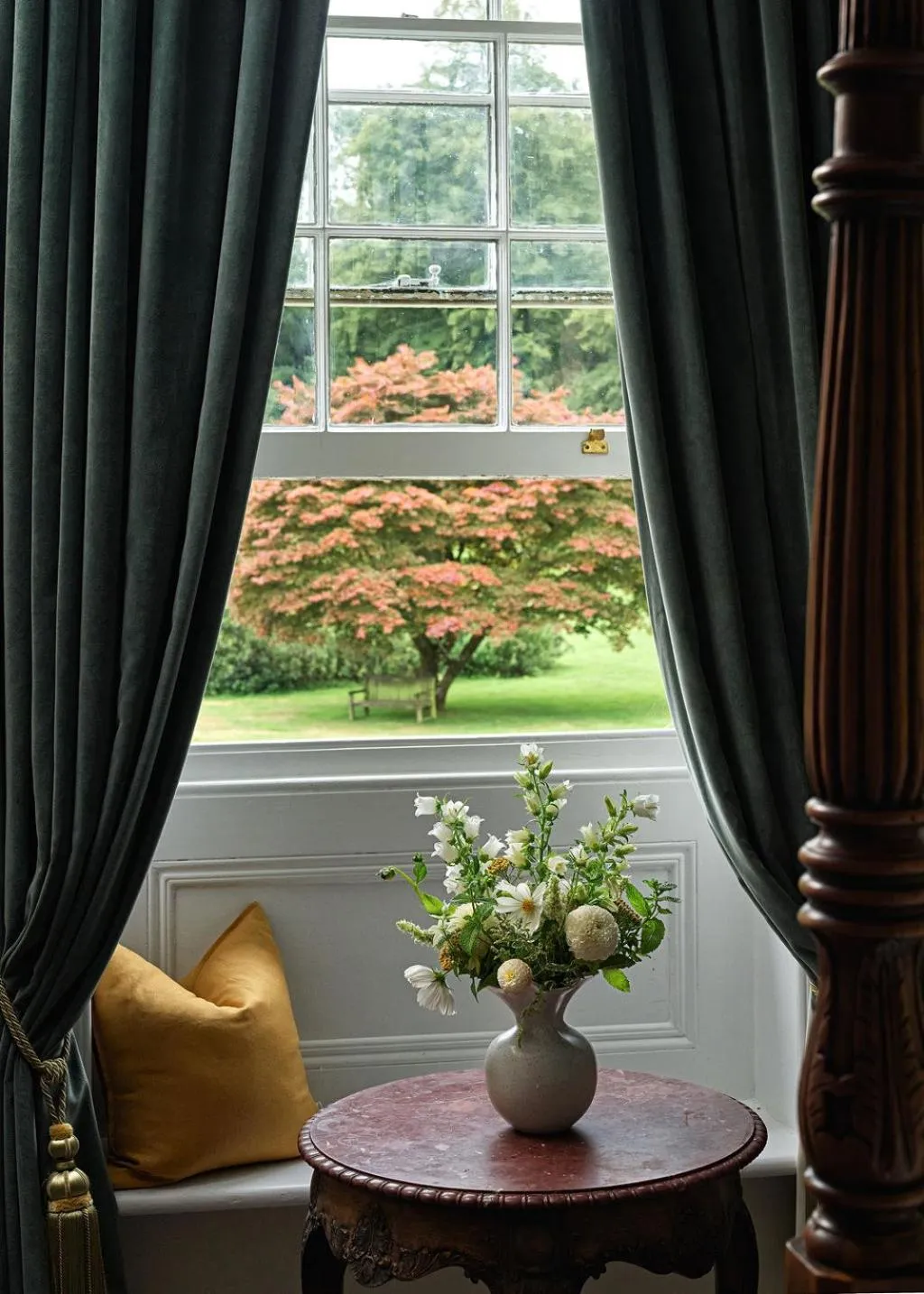 Bedroom in Chilston Park Hotel