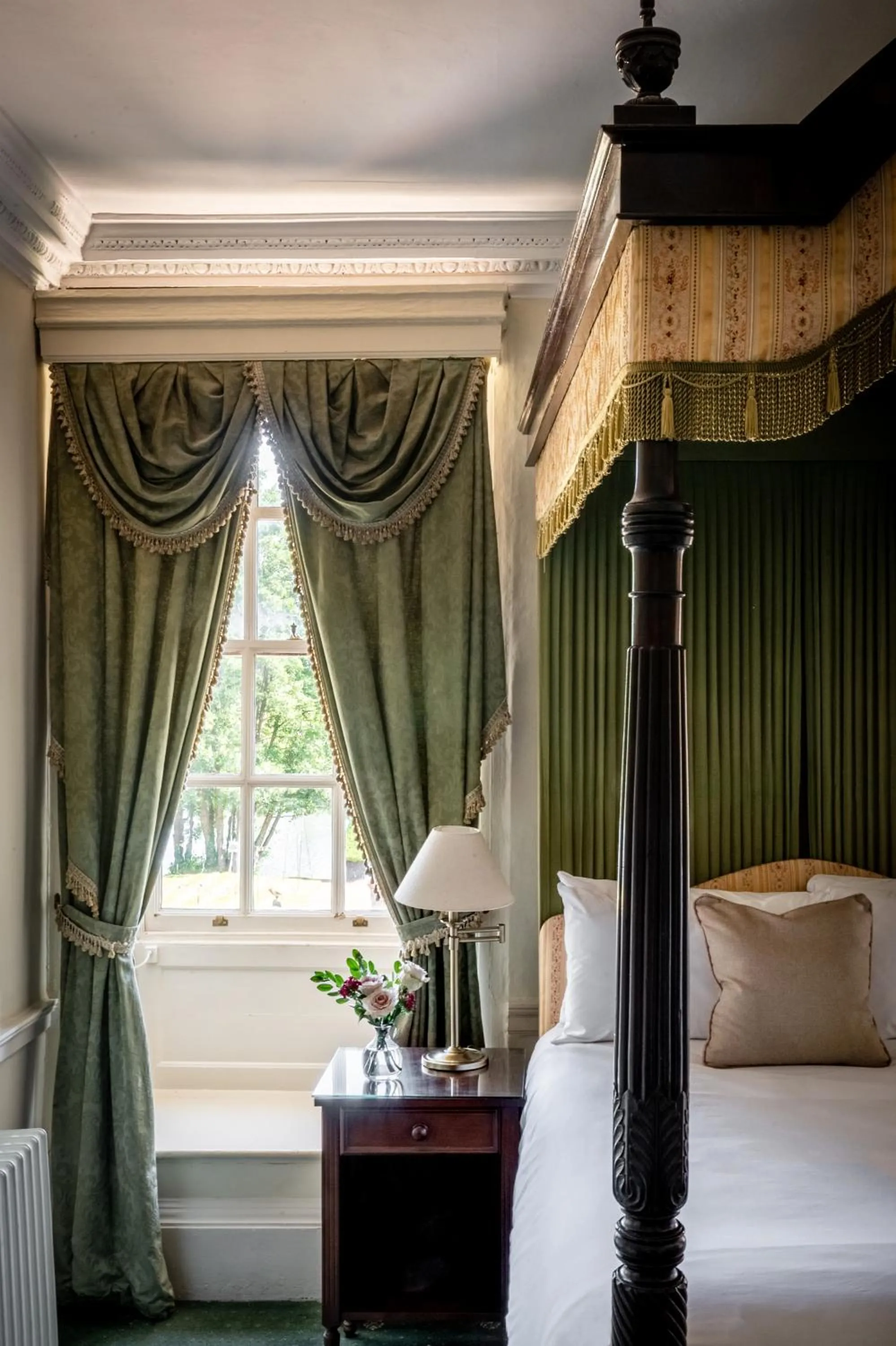 Bedroom, Bed in Chilston Park Hotel