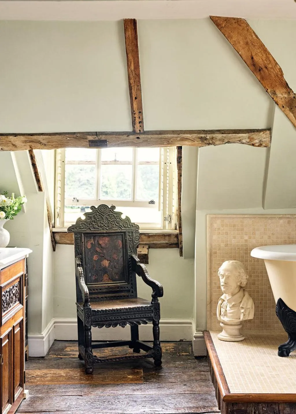 Bathroom in Chilston Park Hotel