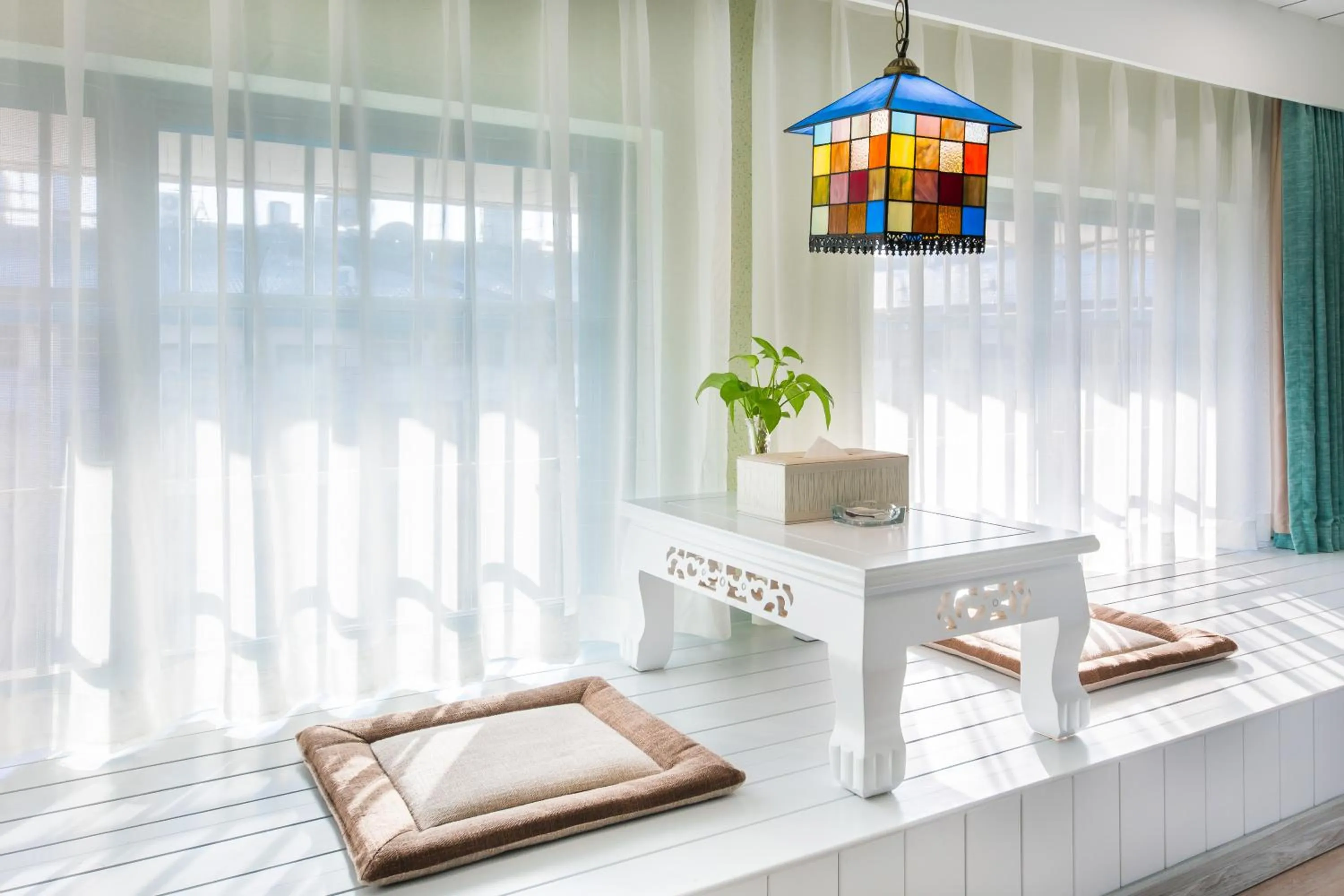 Bed in Yiwu Defeng Hotel