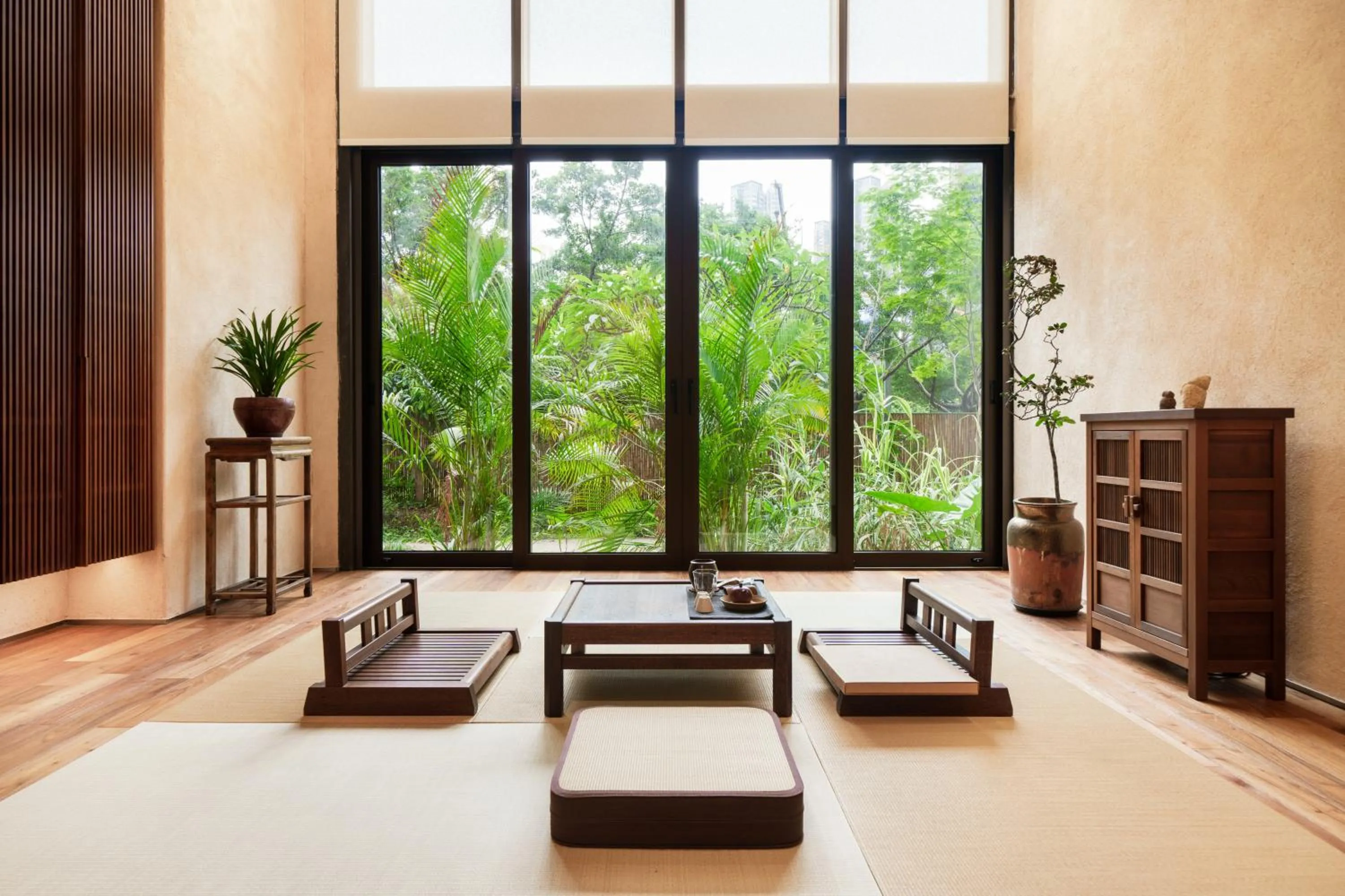 Seating area in Wutong Hotel Apartment Bao'an Center