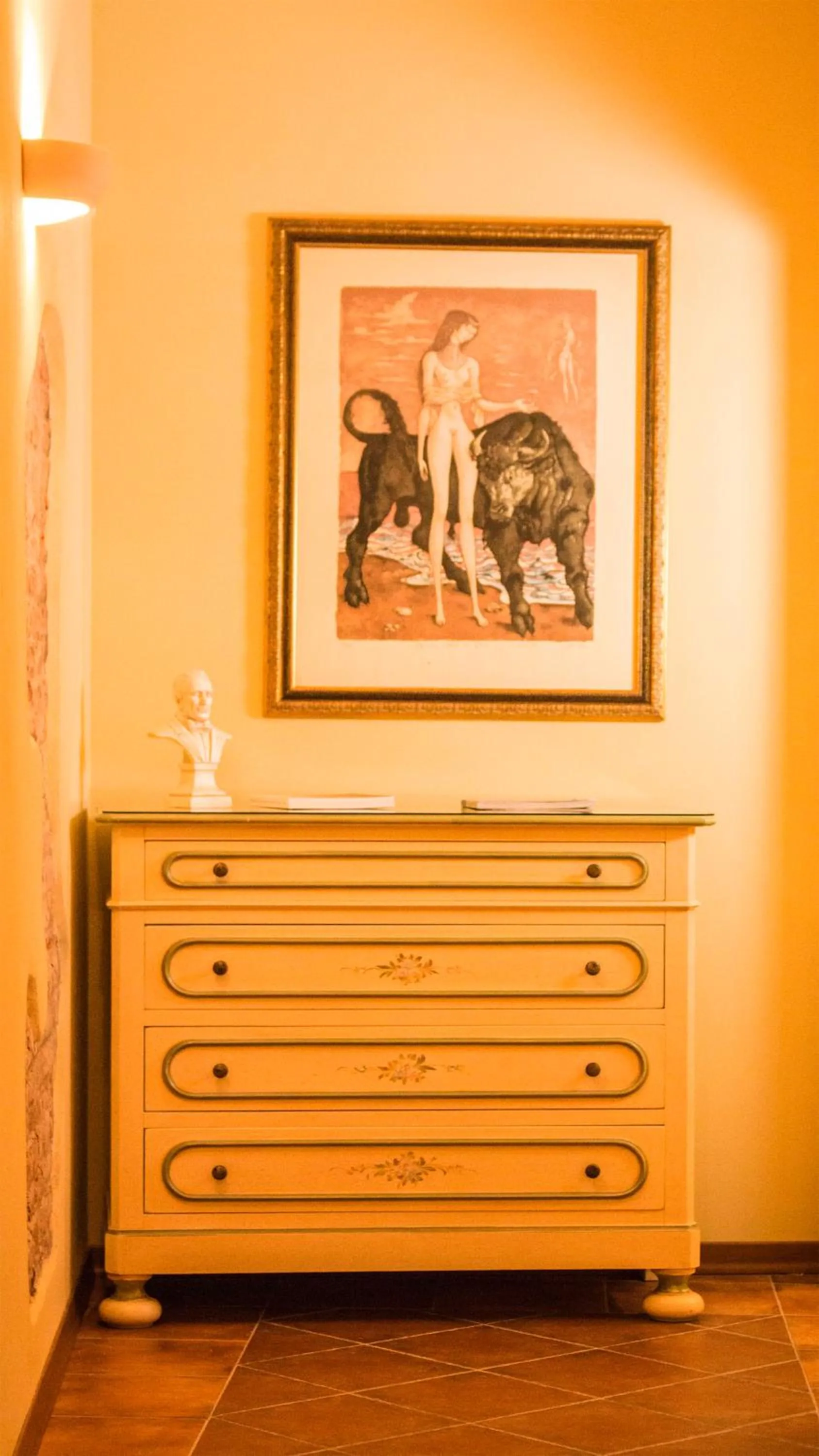 Decorative detail in Bed & Breakfast Corte Toro