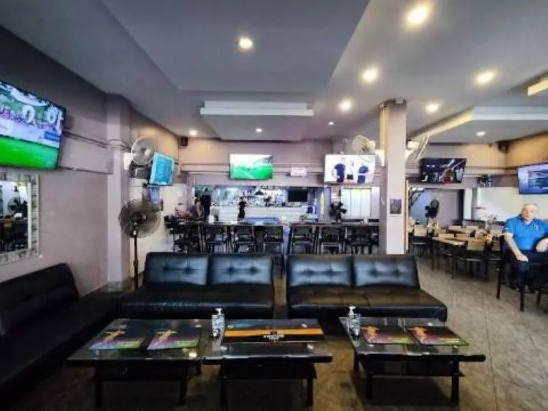 Lounge or bar in The Sports Lounge