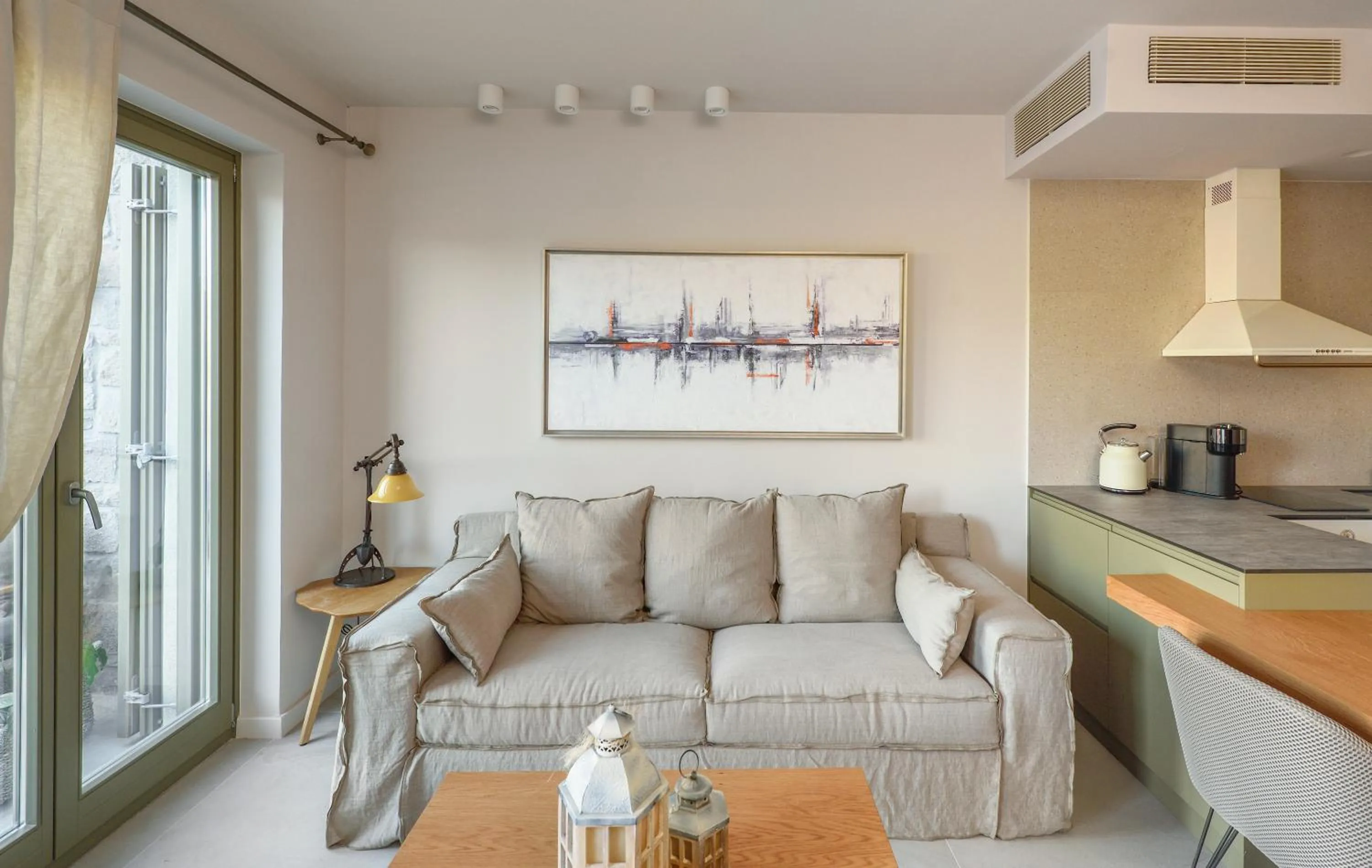 Kitchen or kitchenette in Kale Alti residences