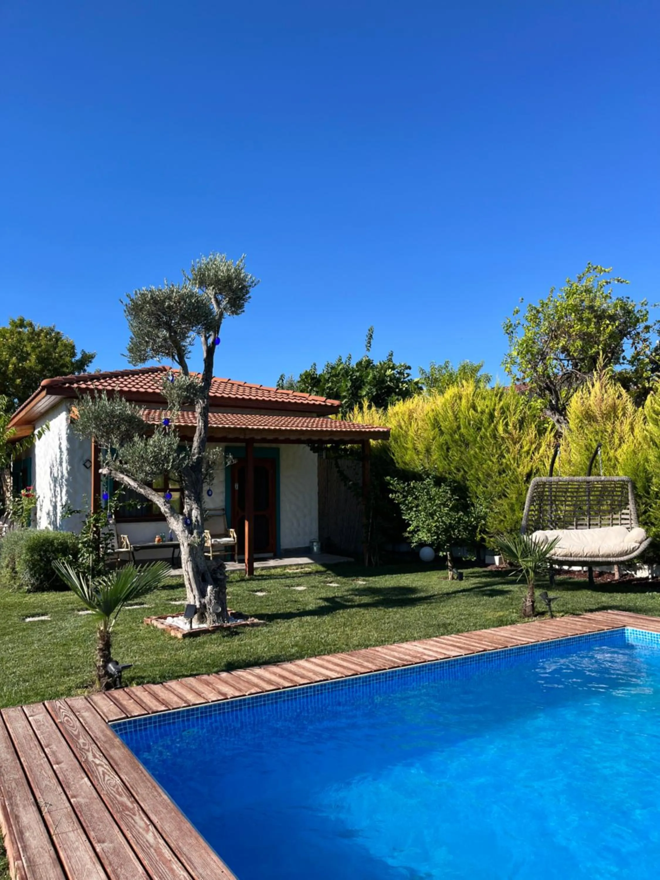 Pool view in Portofino Urla Boutique Hotel