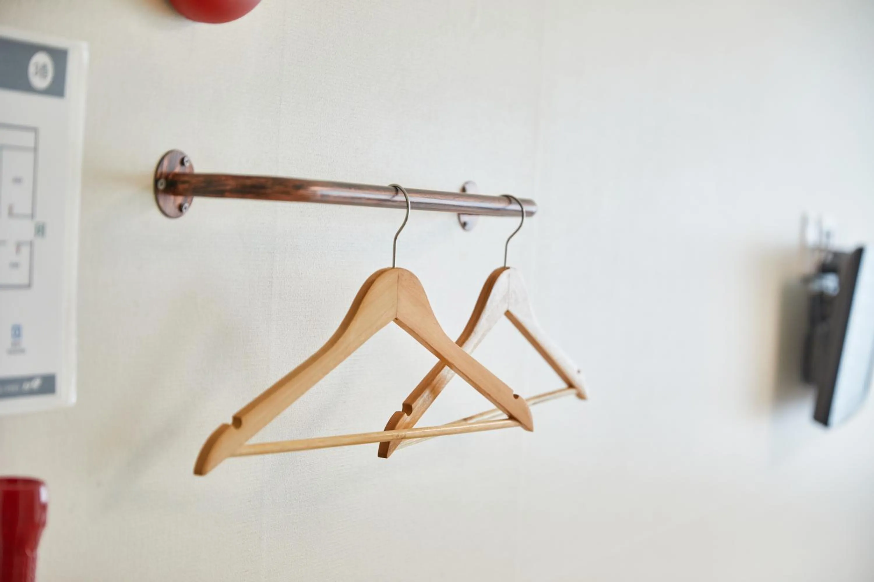 Decorative detail in 123 Hostel