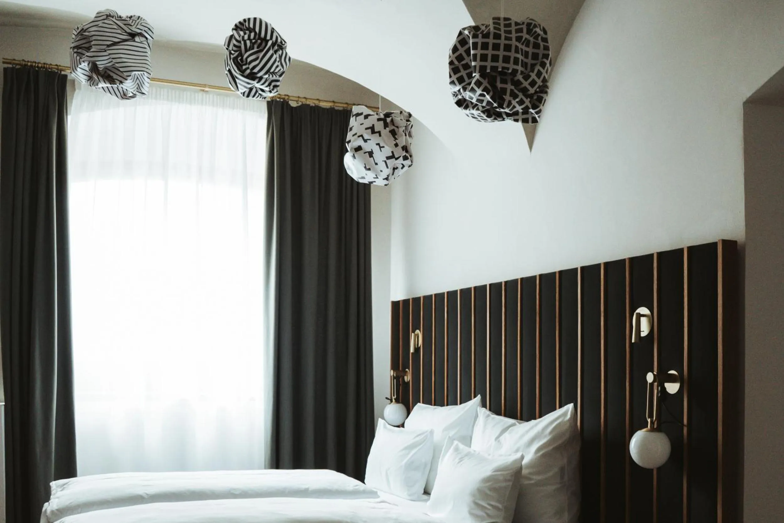 Bed in Arthotel Lasserhaus