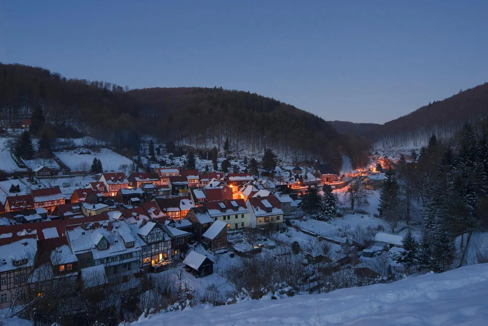Natural landscape in Hotel & Spa Suiten FreiWerk