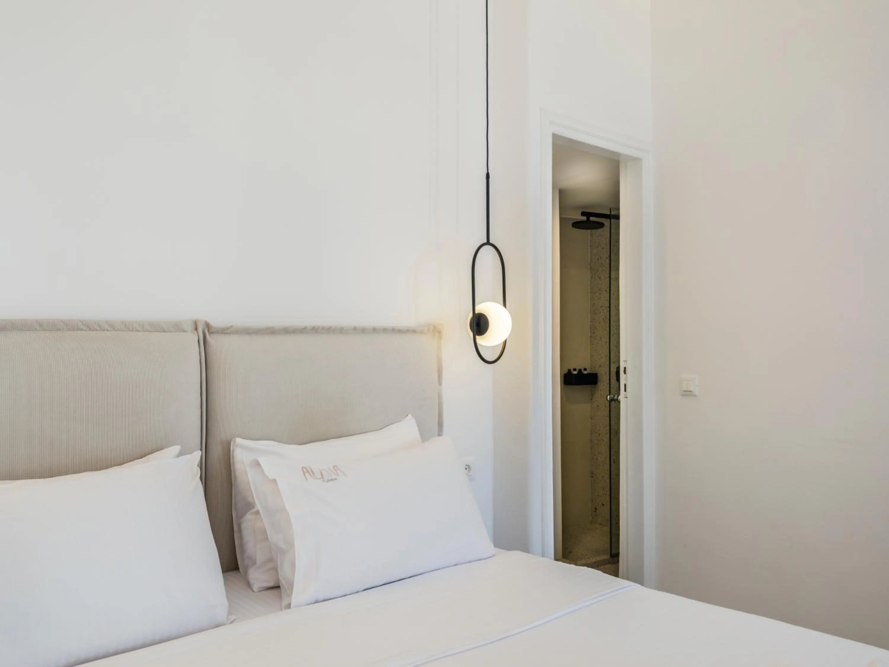 Bedroom, Bed in Alana Mykonos