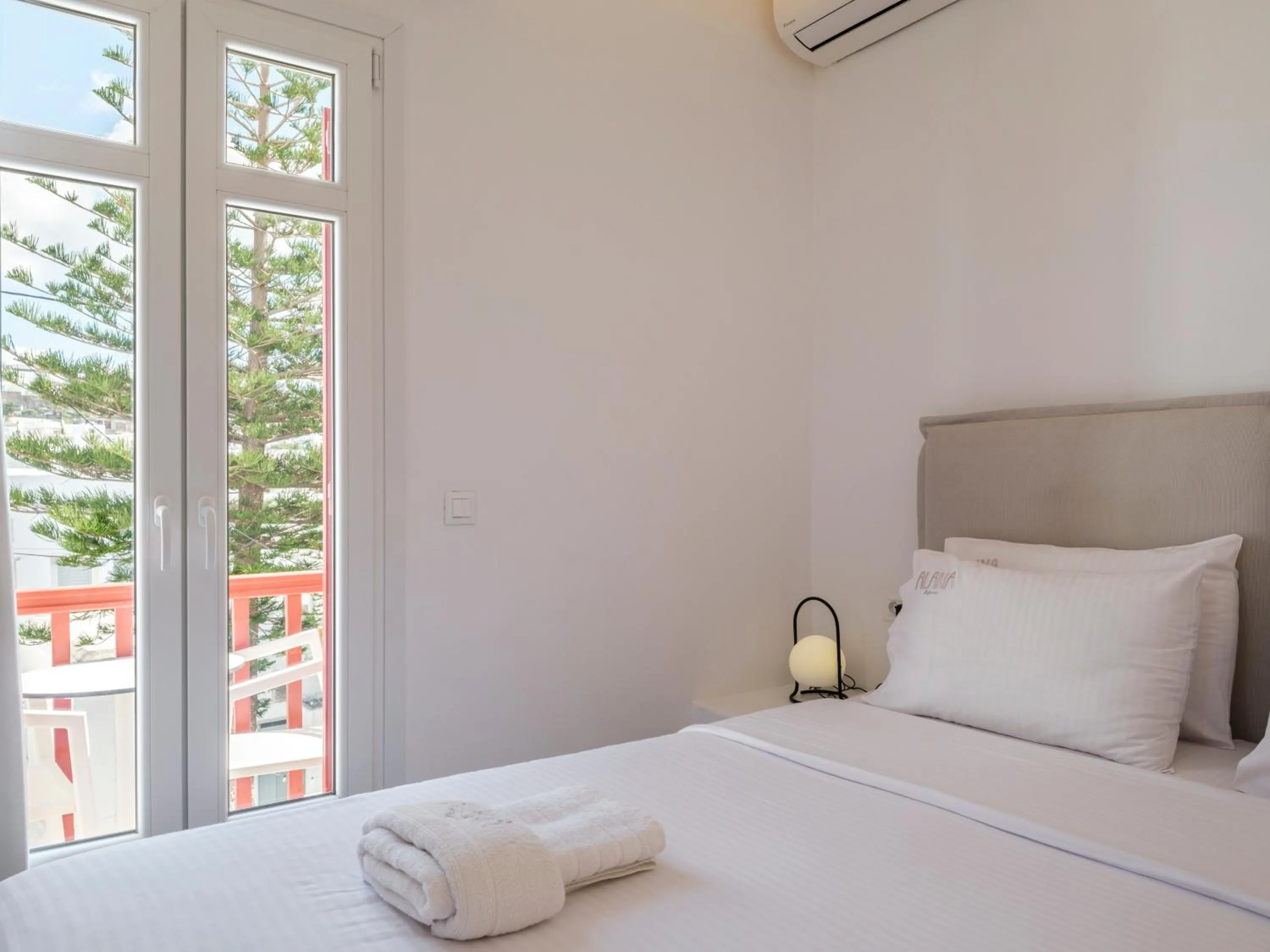 Bed in Alana Mykonos