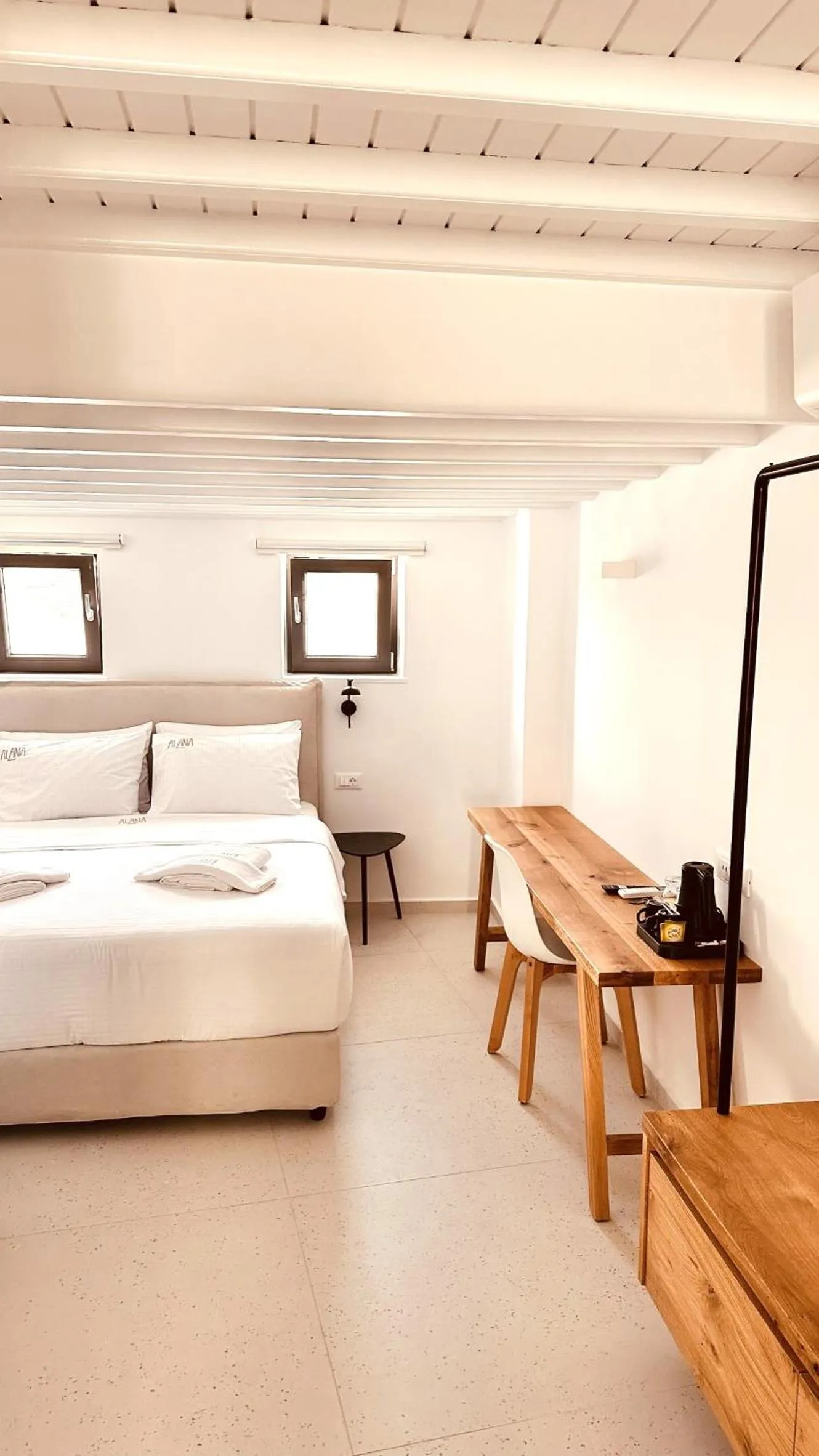 Bed in Alana Mykonos