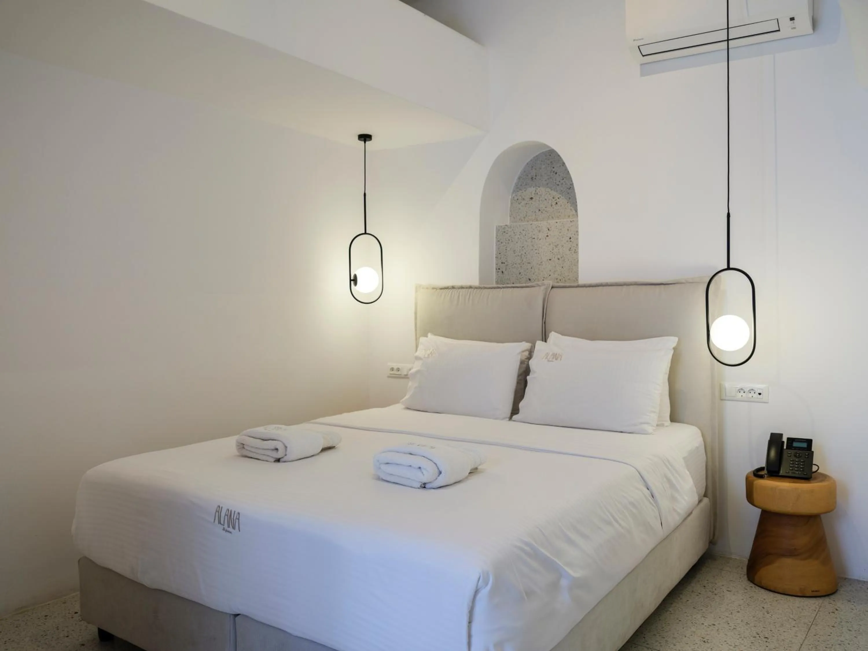 Bed in Alana Mykonos