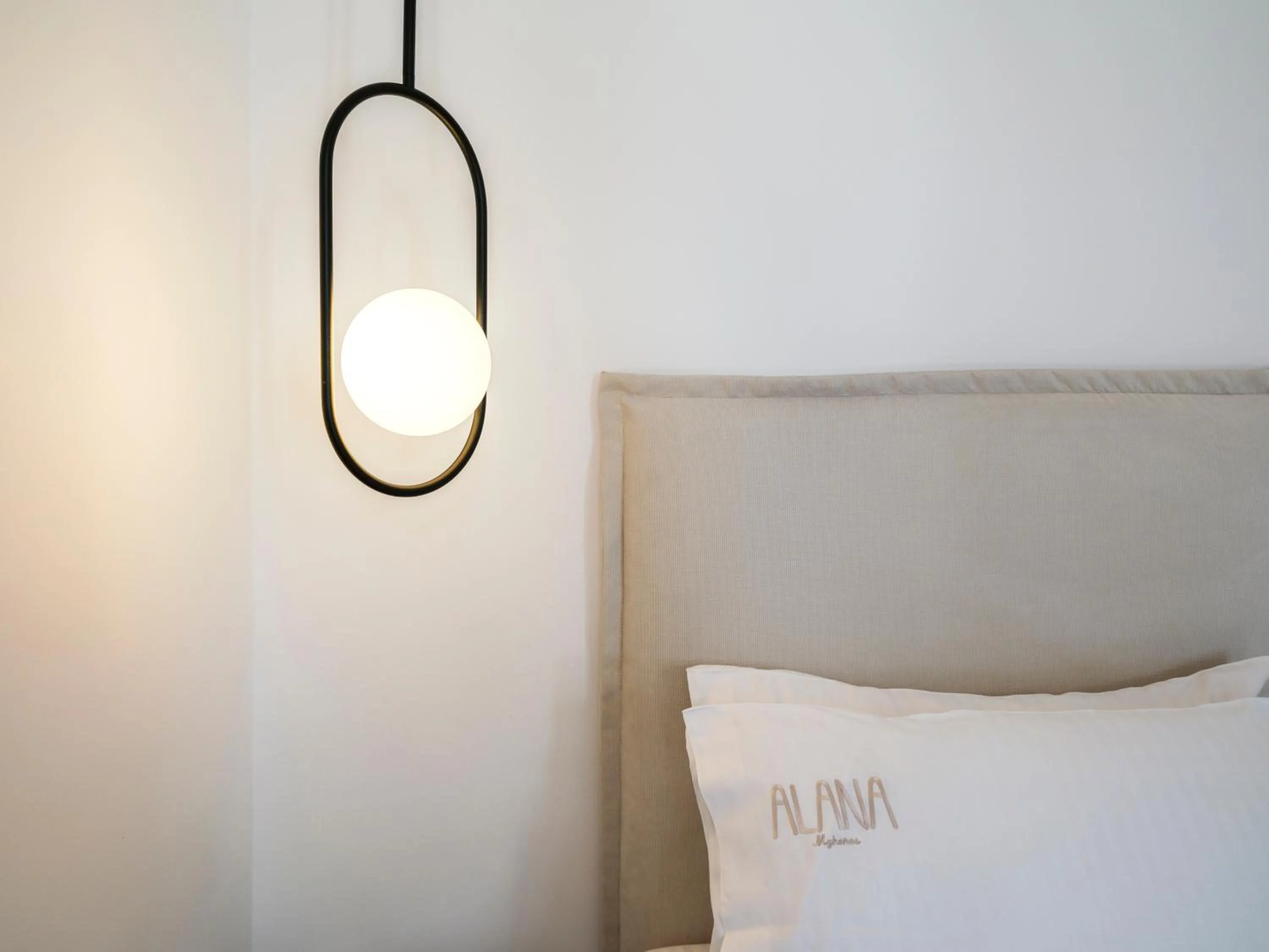 Bed in Alana Mykonos