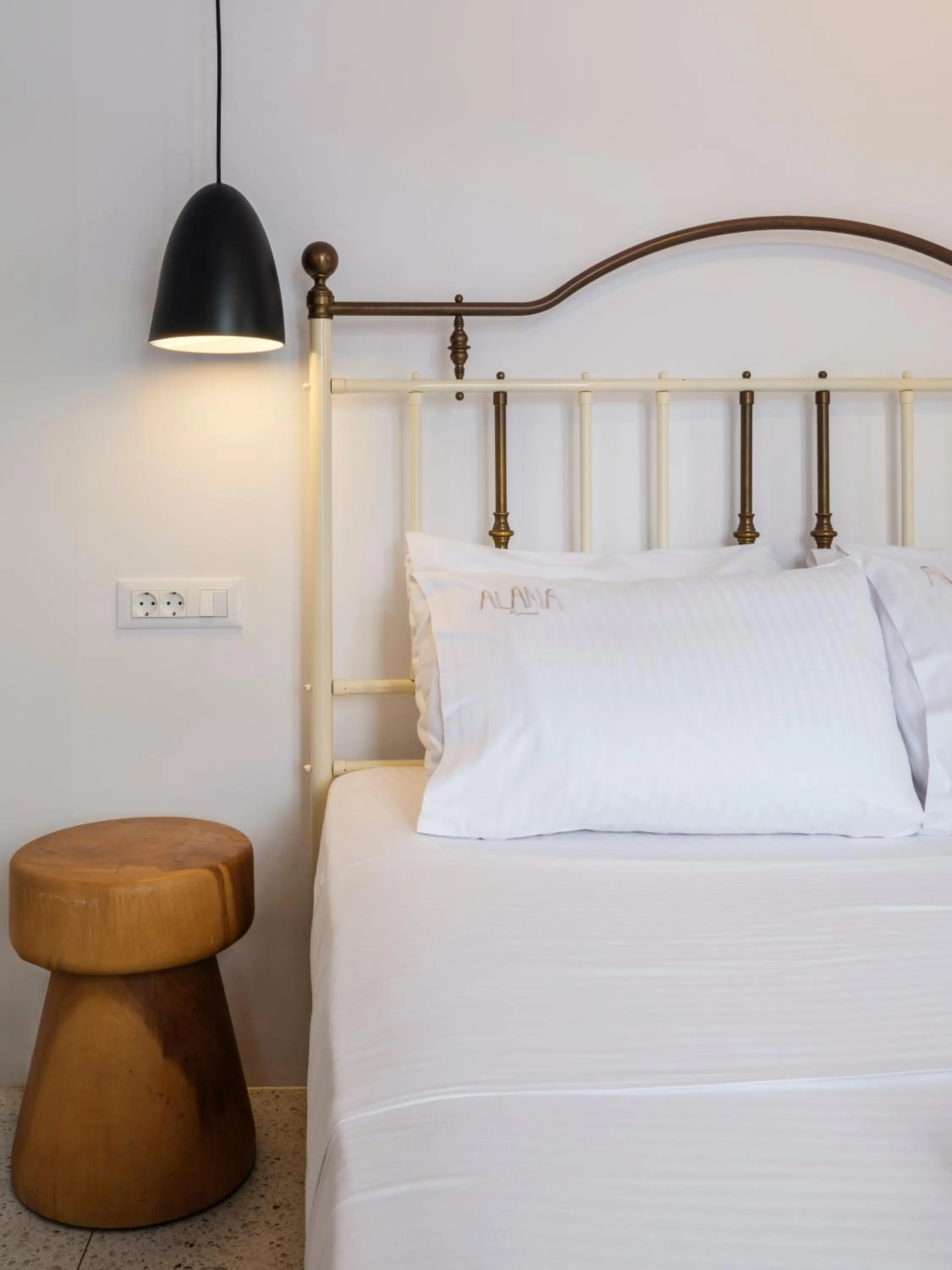 Bed in Alana Mykonos