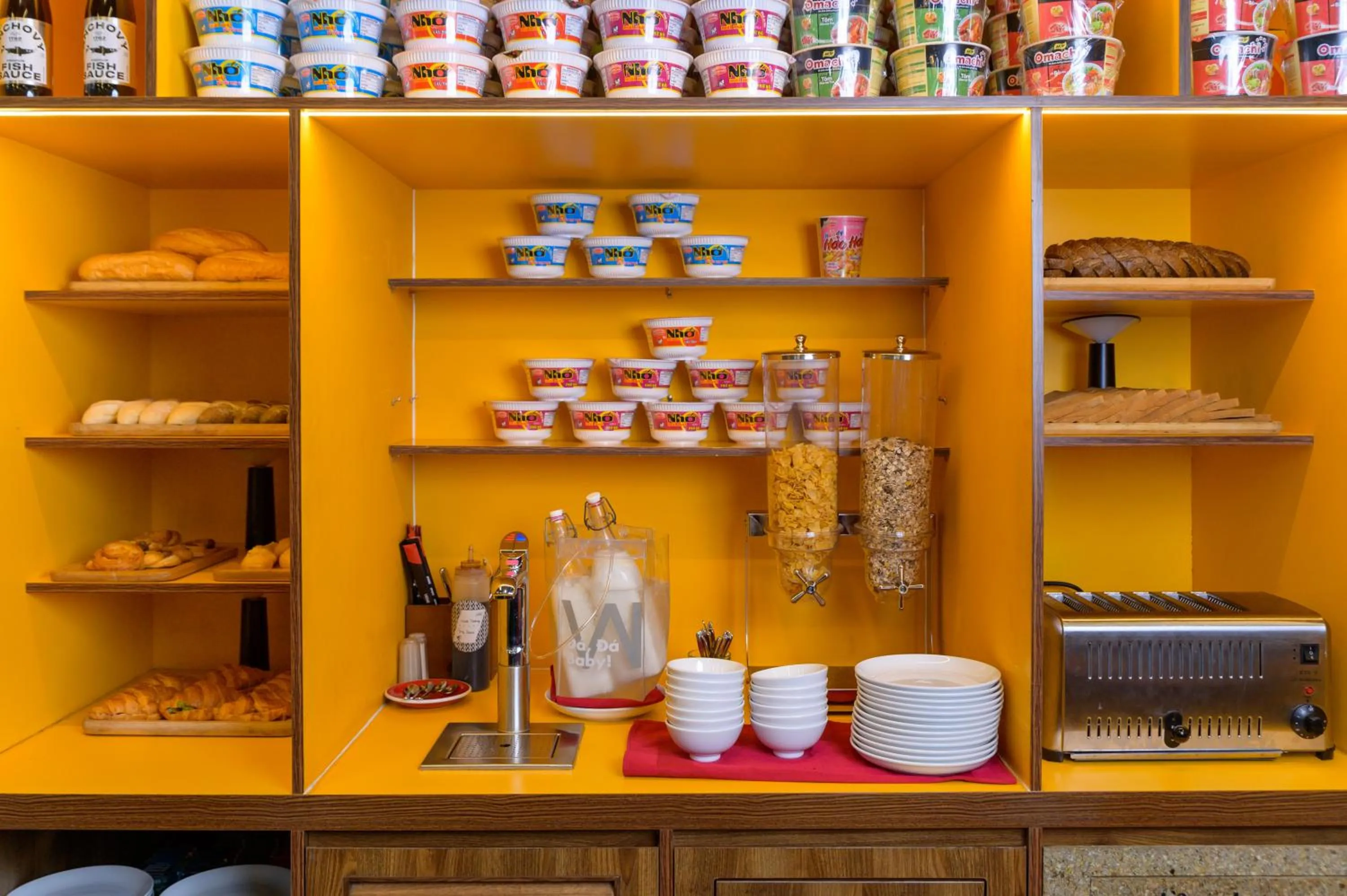 Breakfast in Wink Hotel Tuy Hoa Beach - 24hrs Stay & Rooftop Pool Bar