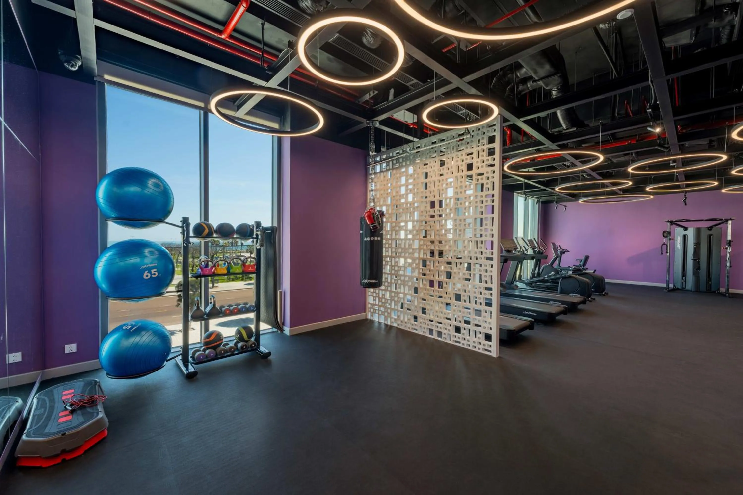 Fitness centre/facilities in Wink Hotel Tuy Hoa Beach - 24hrs Stay & Rooftop Pool Bar