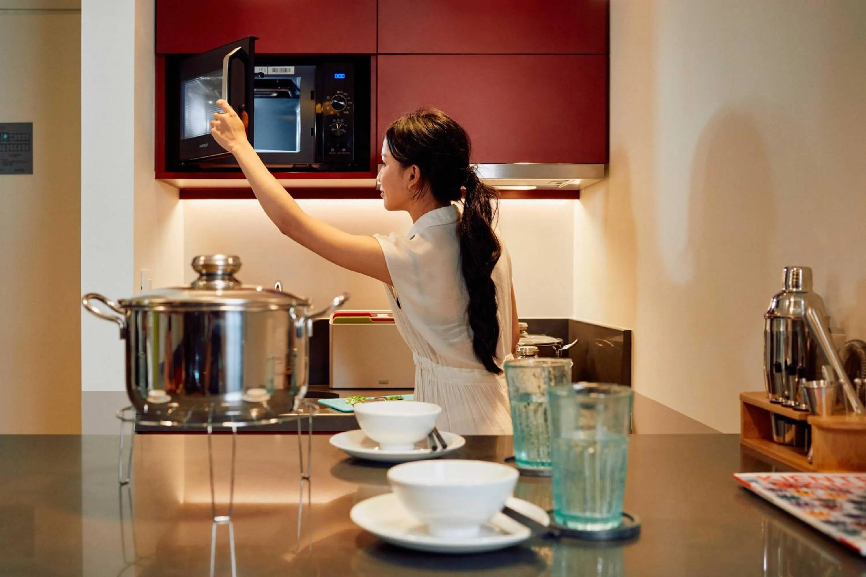 People in Wink Hotel Tuy Hoa Beach - 24hrs Stay & Rooftop Pool Bar